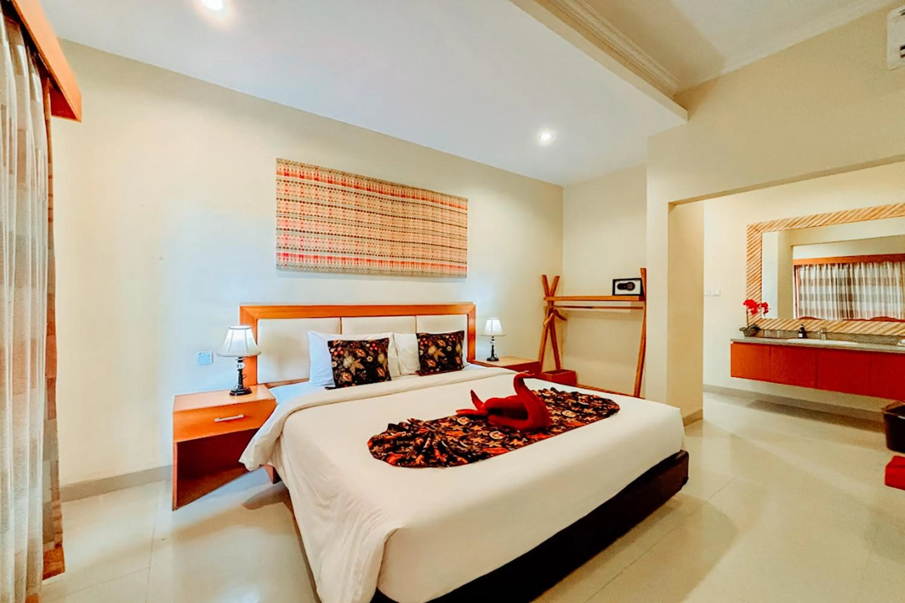 Bed in Kubu Petitenget Suite Seminyak