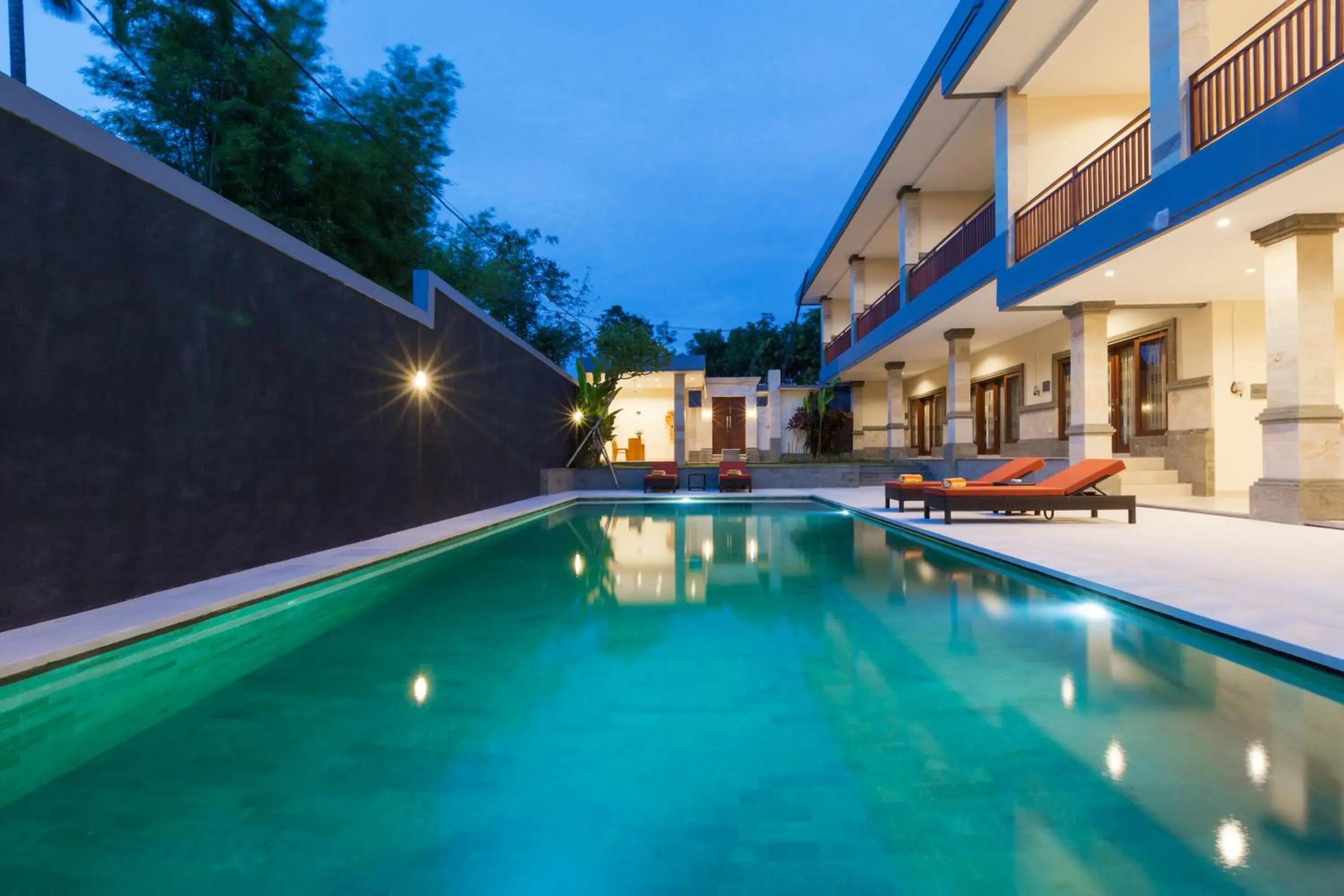 Swimming pool in Kubu Petitenget Suite Seminyak Swimming pool in Kubu Petitenget Suite Seminyak