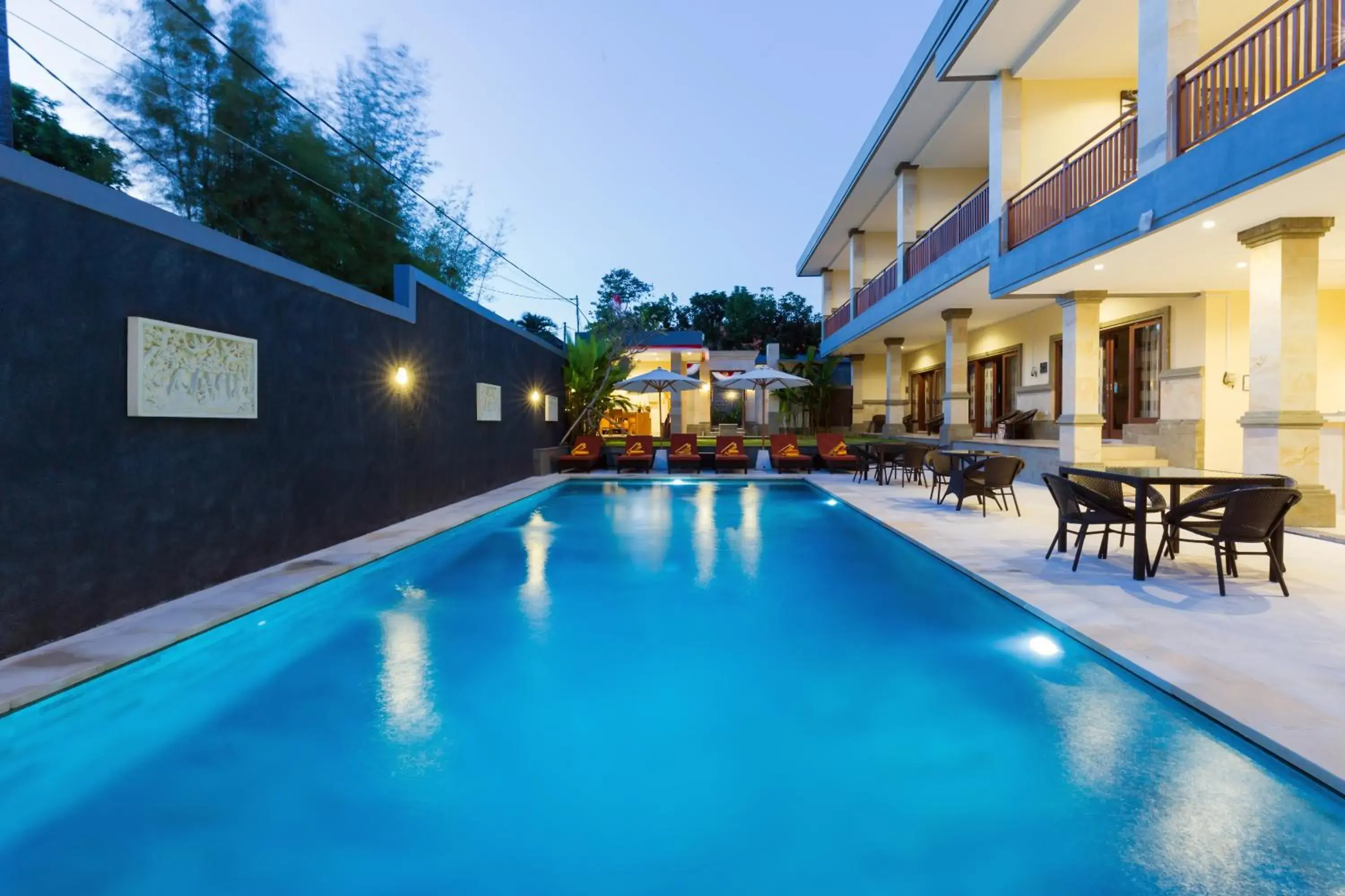 Swimming pool in Kubu Petitenget Suite Seminyak Swimming pool in Kubu Petitenget Suite Seminyak