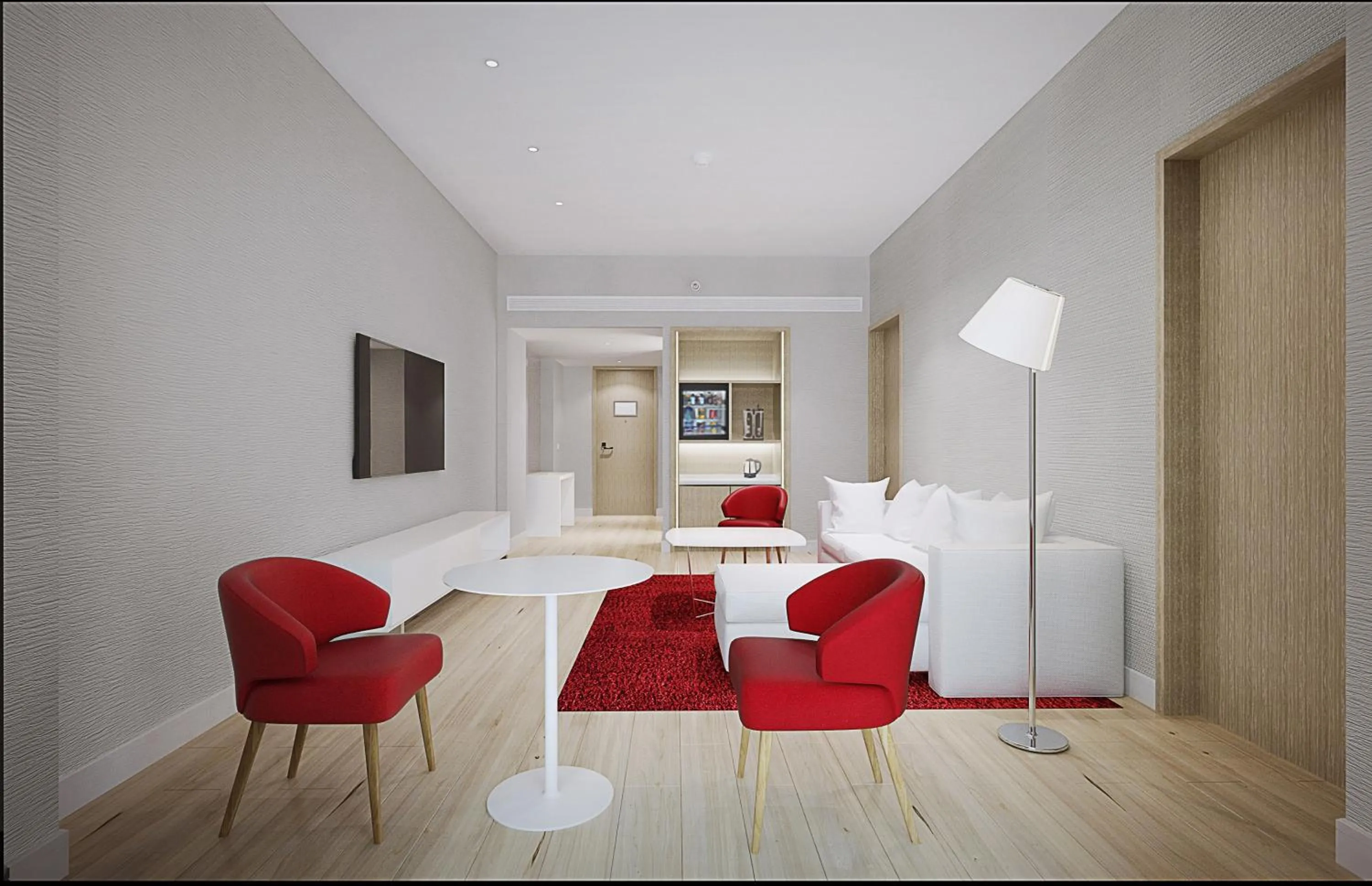 Living room in Sanya Phoenix Airport Hotel