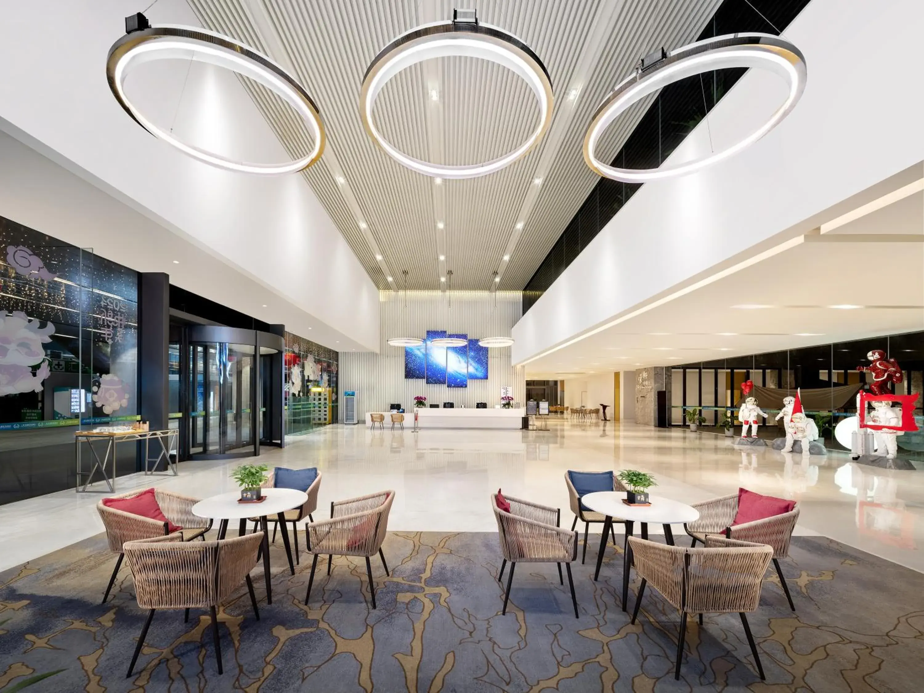 Lobby or reception in Sanya Phoenix Airport Hotel Lobby or reception in Sanya Phoenix Airport Hotel