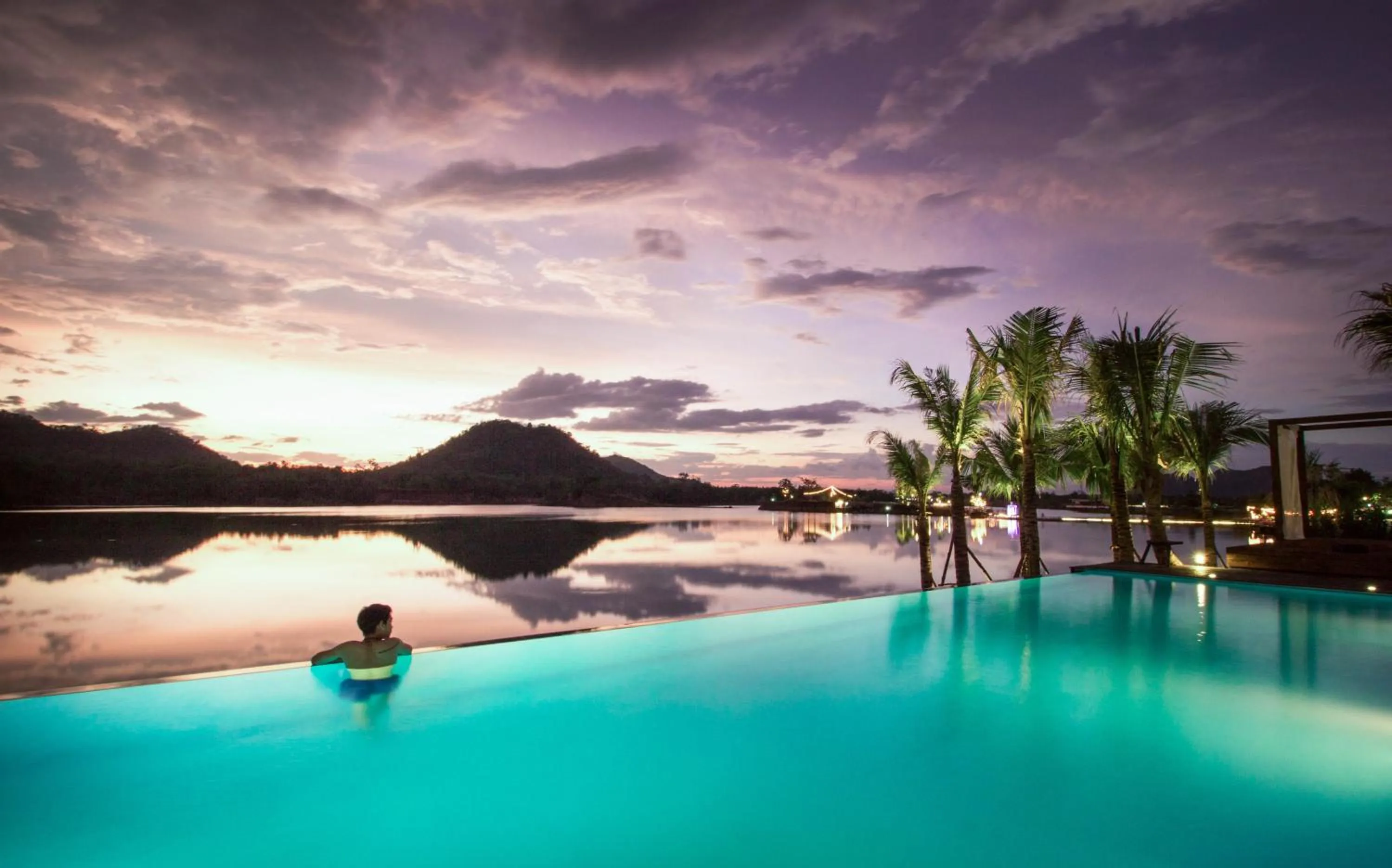 Swimming pool in Inlaya Ratchaburi