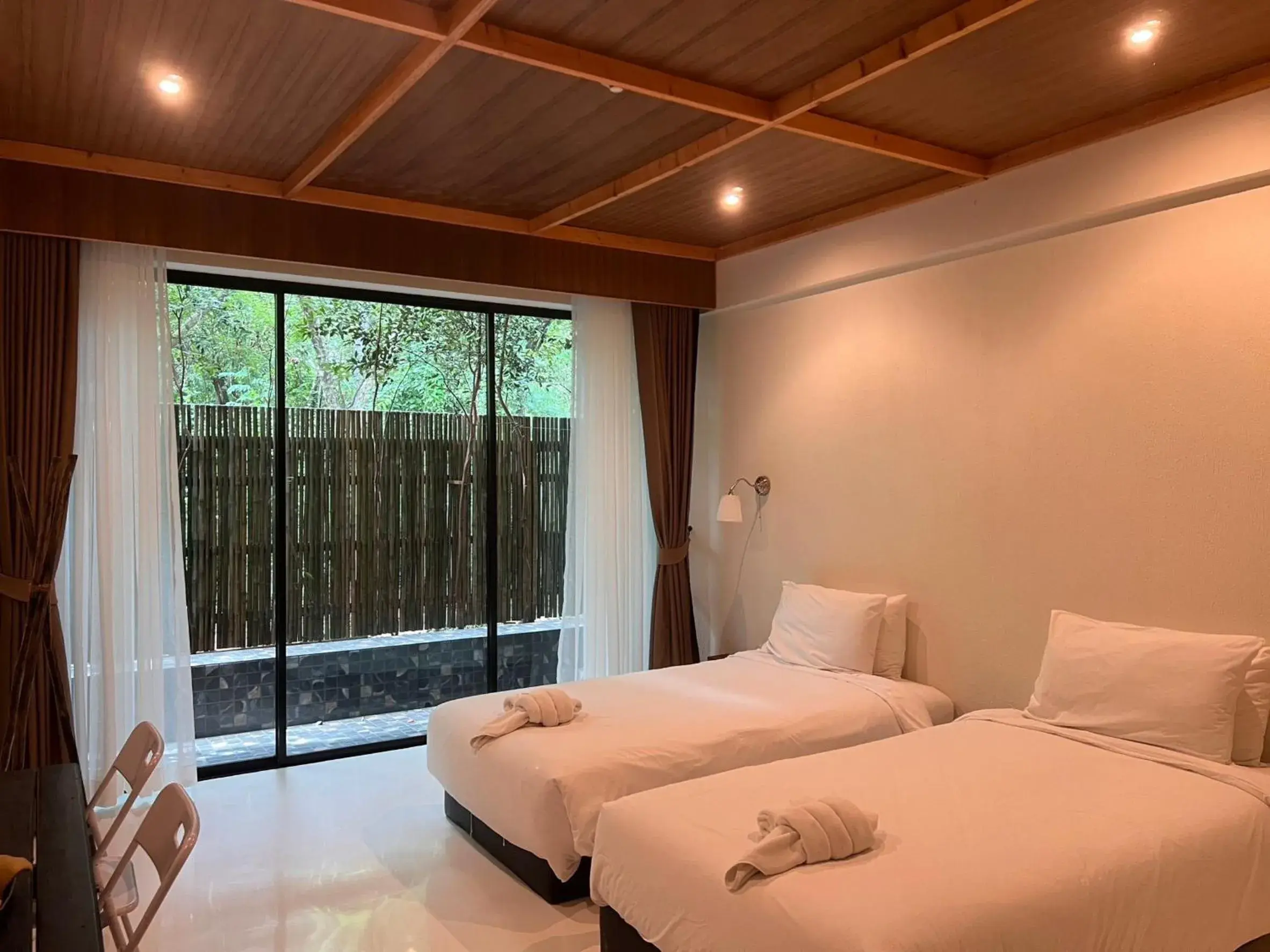 Twin Room with Garden View in Inlaya Ratchaburi Twin Room with Garden View in Inlaya Ratchaburi