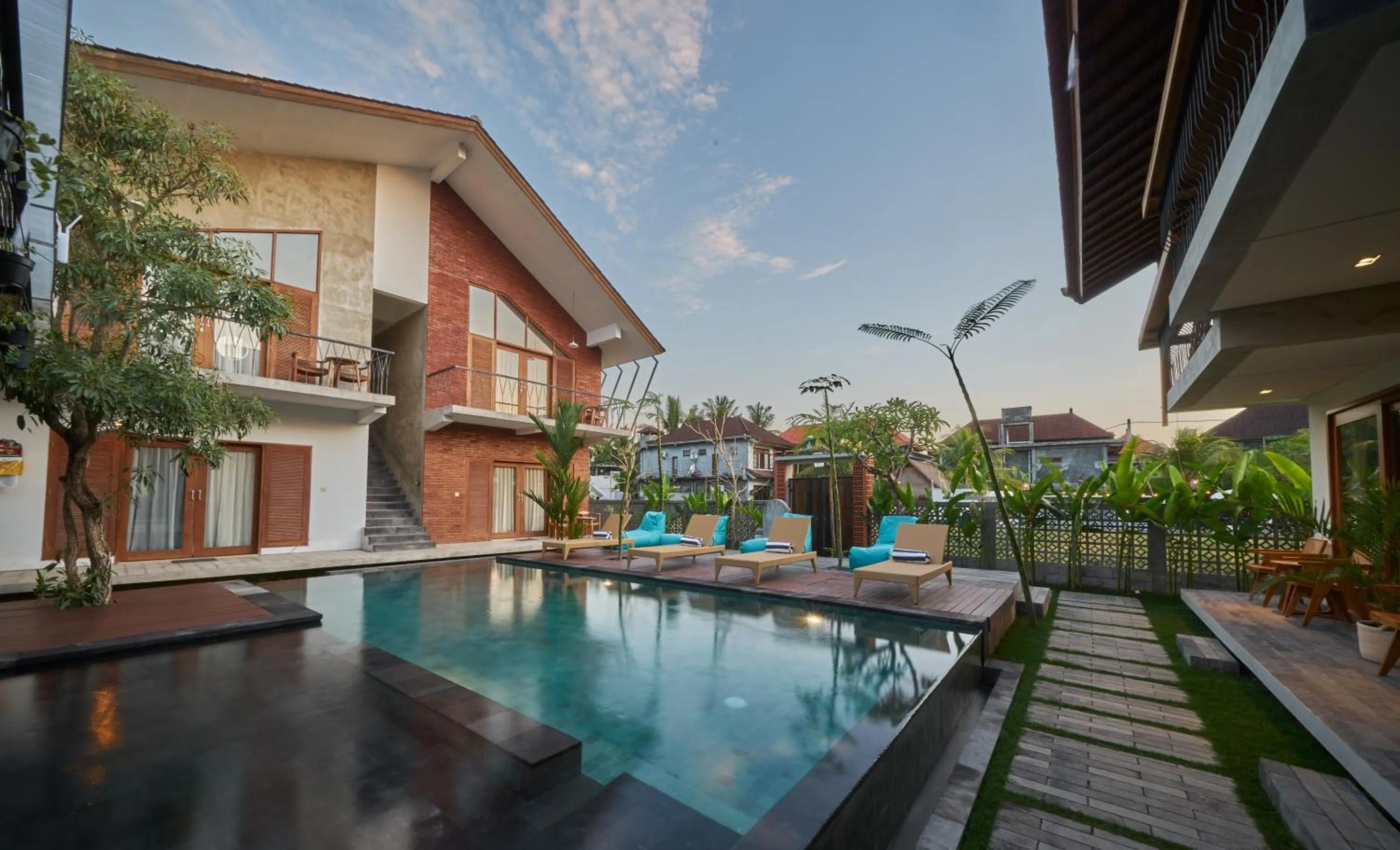 Pool view in Kubu Tropis