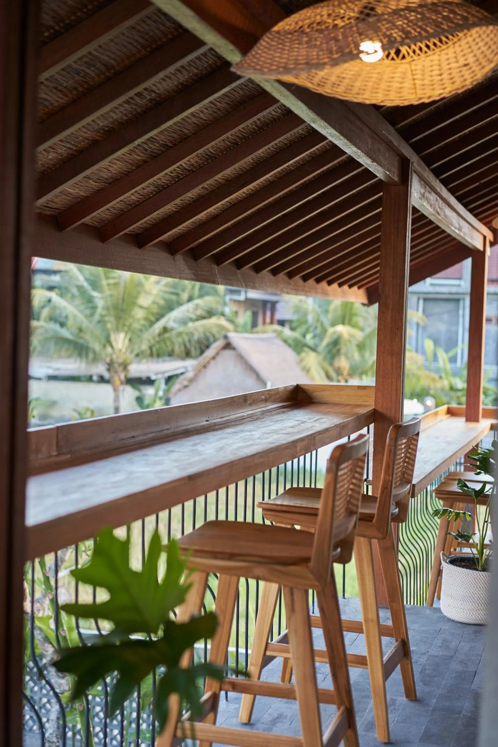 Balcony/Terrace in Kubu Tropis