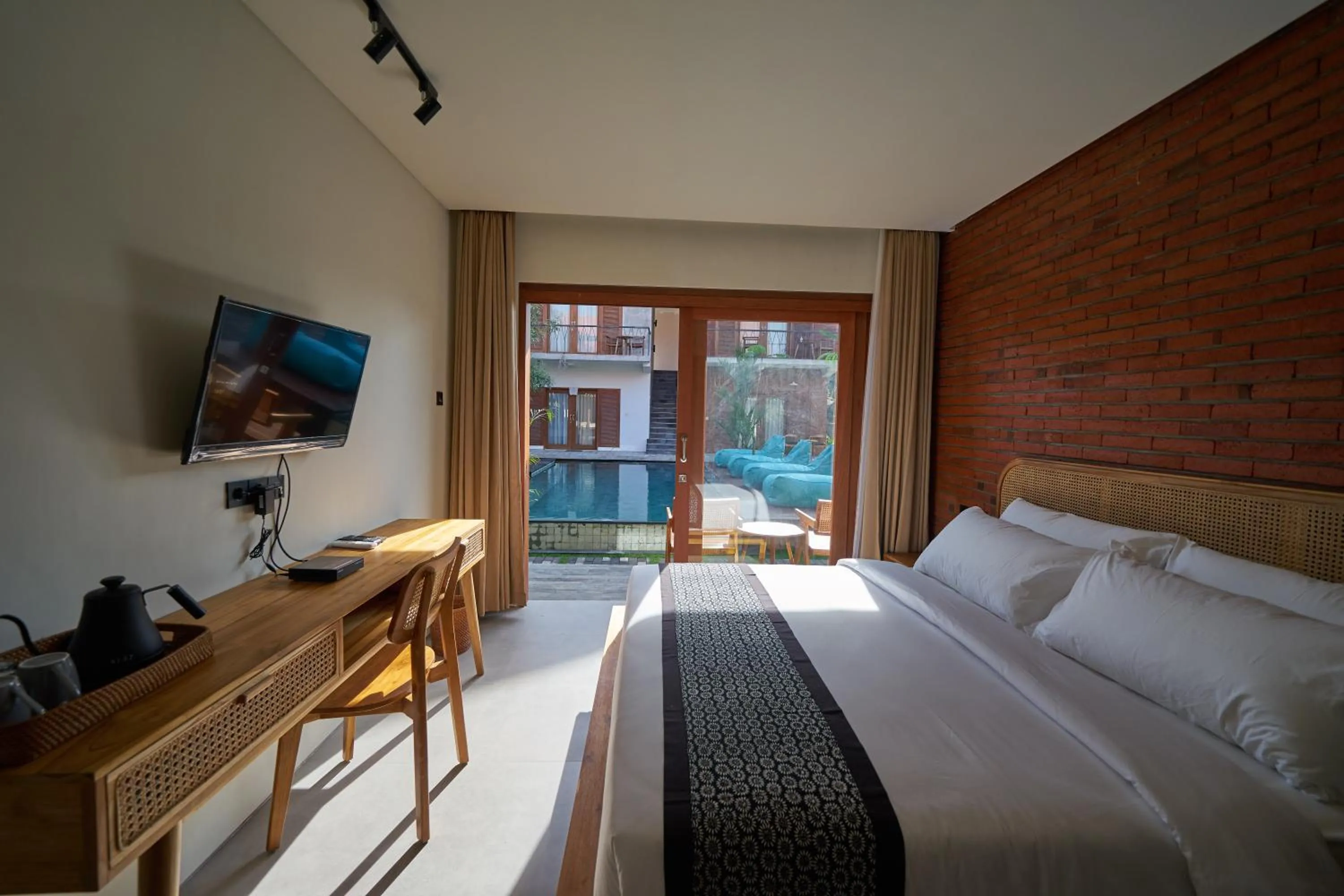 Photo of the whole room, Bed in Kubu Tropis