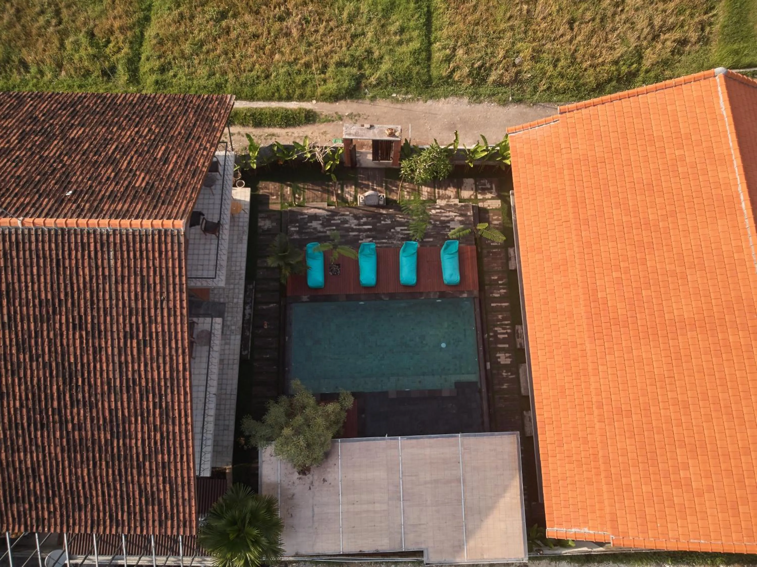 Pool view in Kubu Tropis