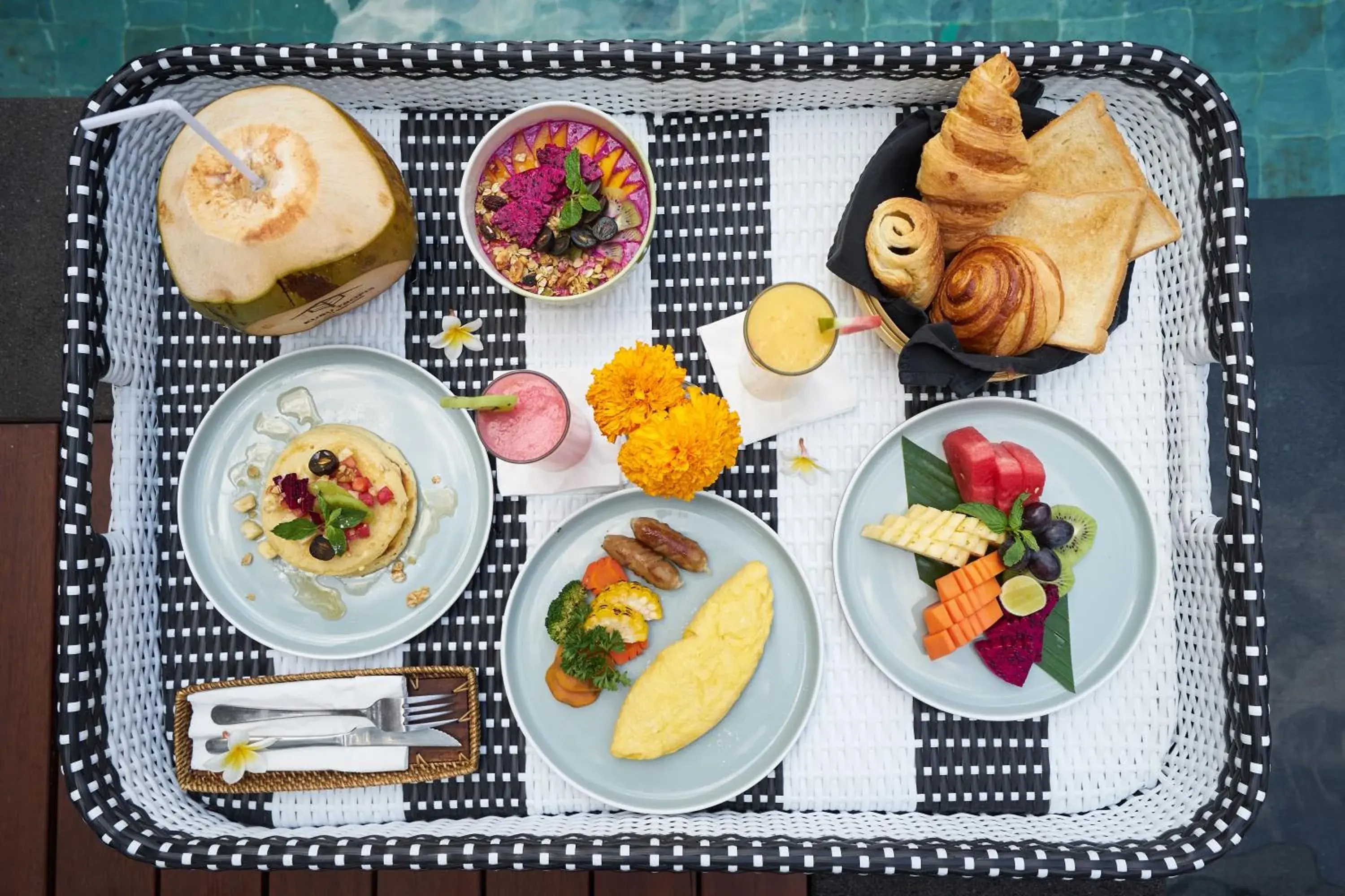 Breakfast in Kubu Tropis Breakfast in Kubu Tropis