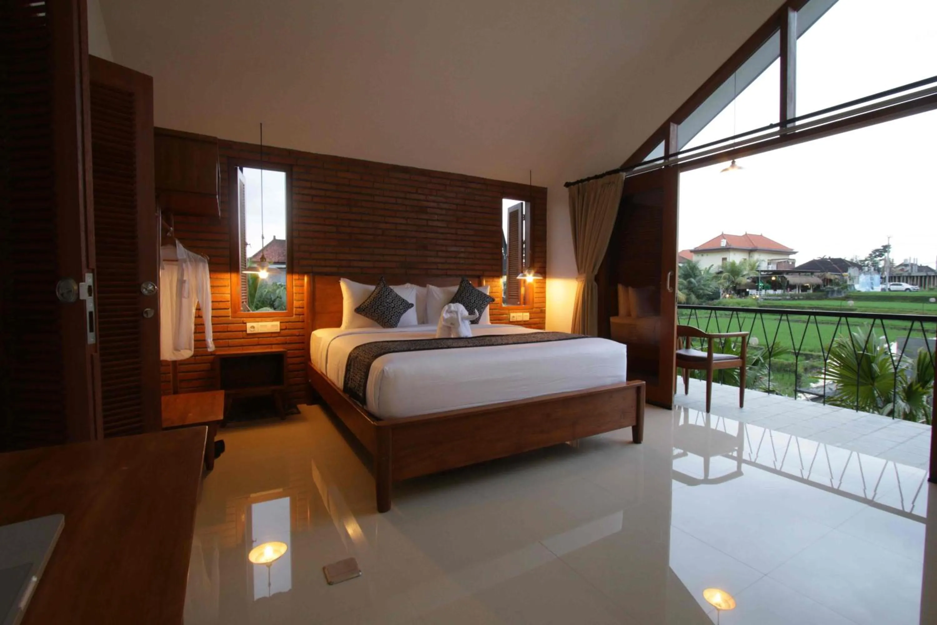 Photo of the whole room, Bed in Kubu Tropis