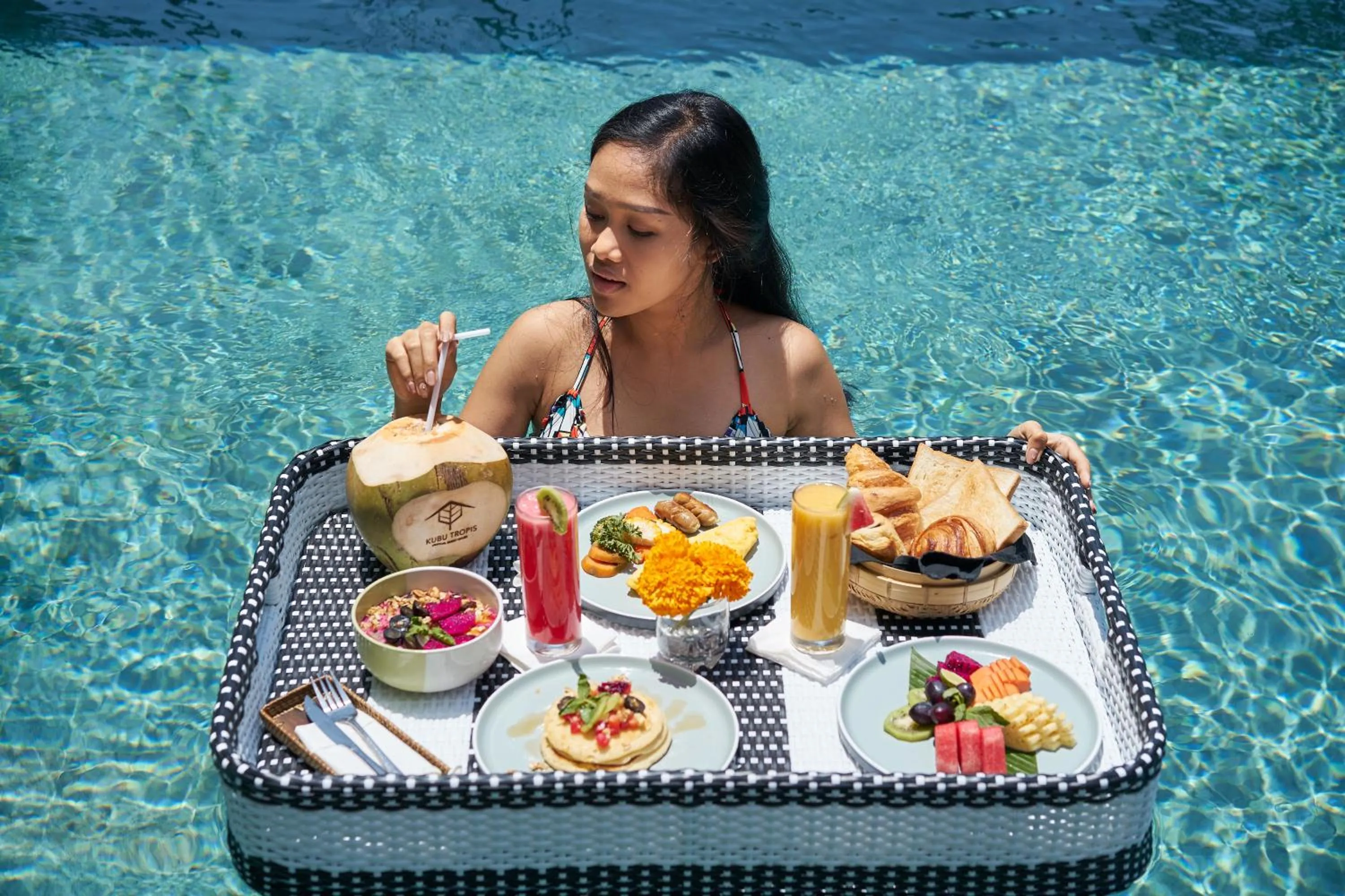 Swimming pool in Kubu Tropis