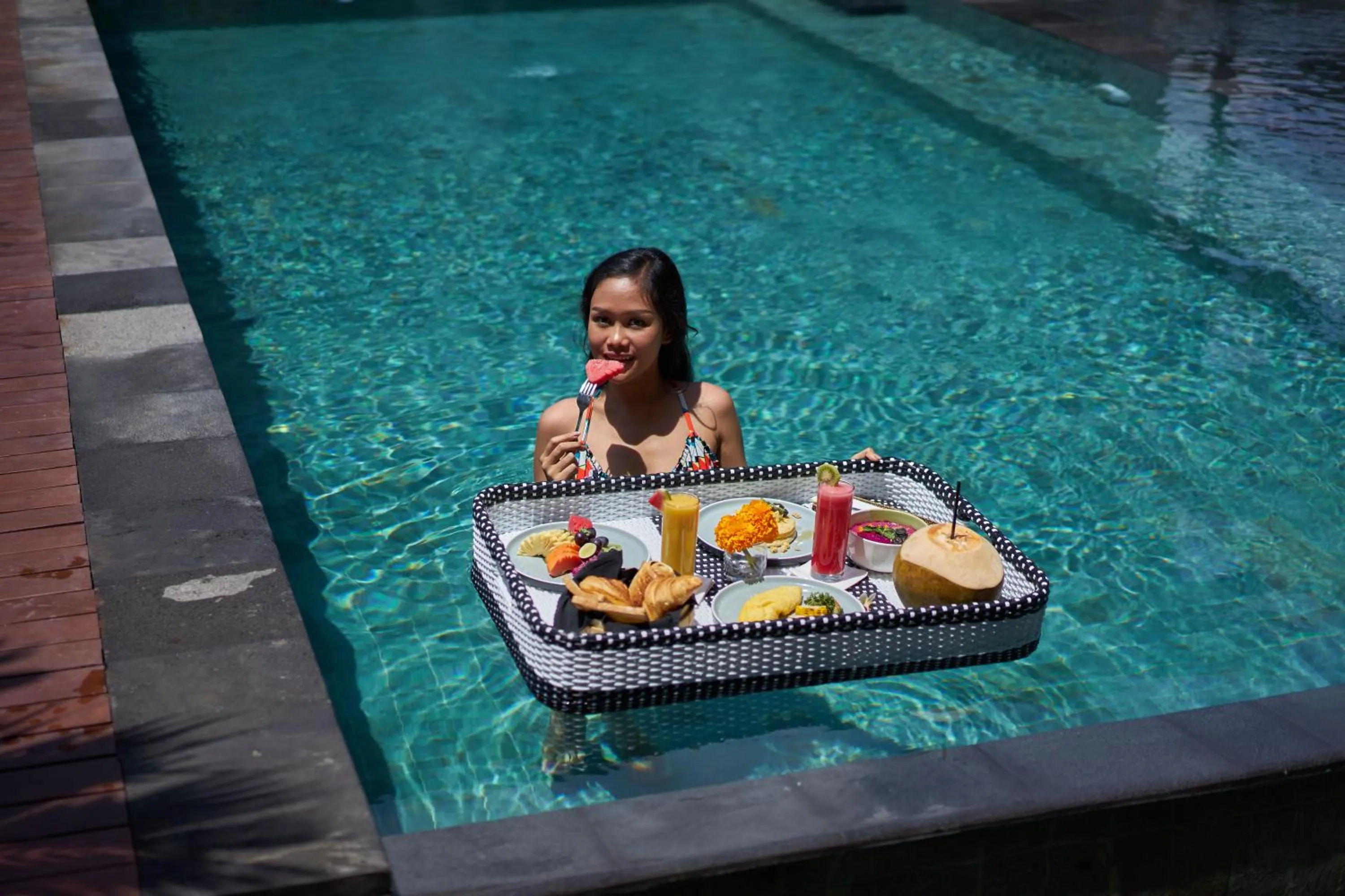 Swimming pool in Kubu Tropis