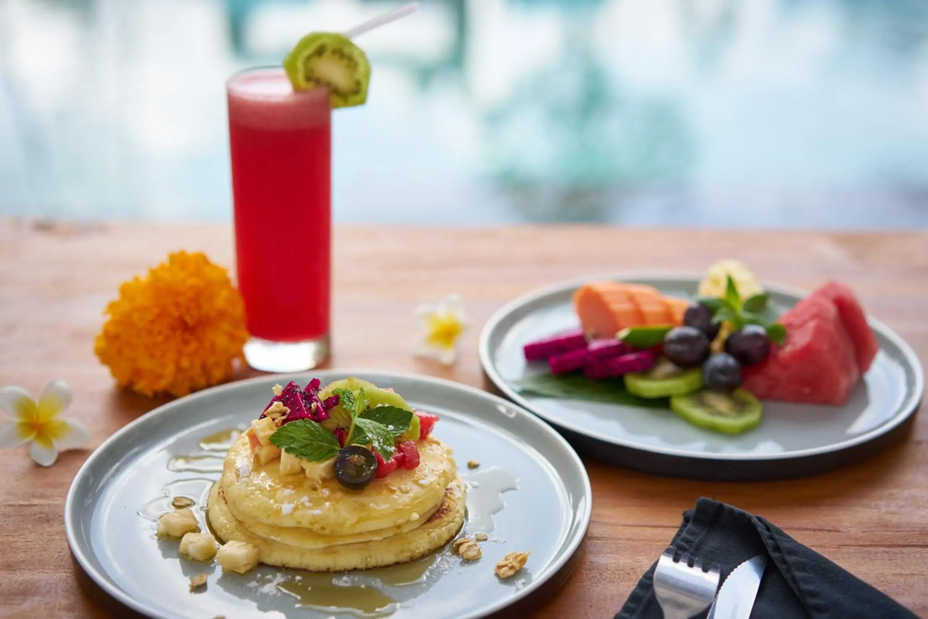 Food and drinks in Kubu Tropis Food and drinks in Kubu Tropis