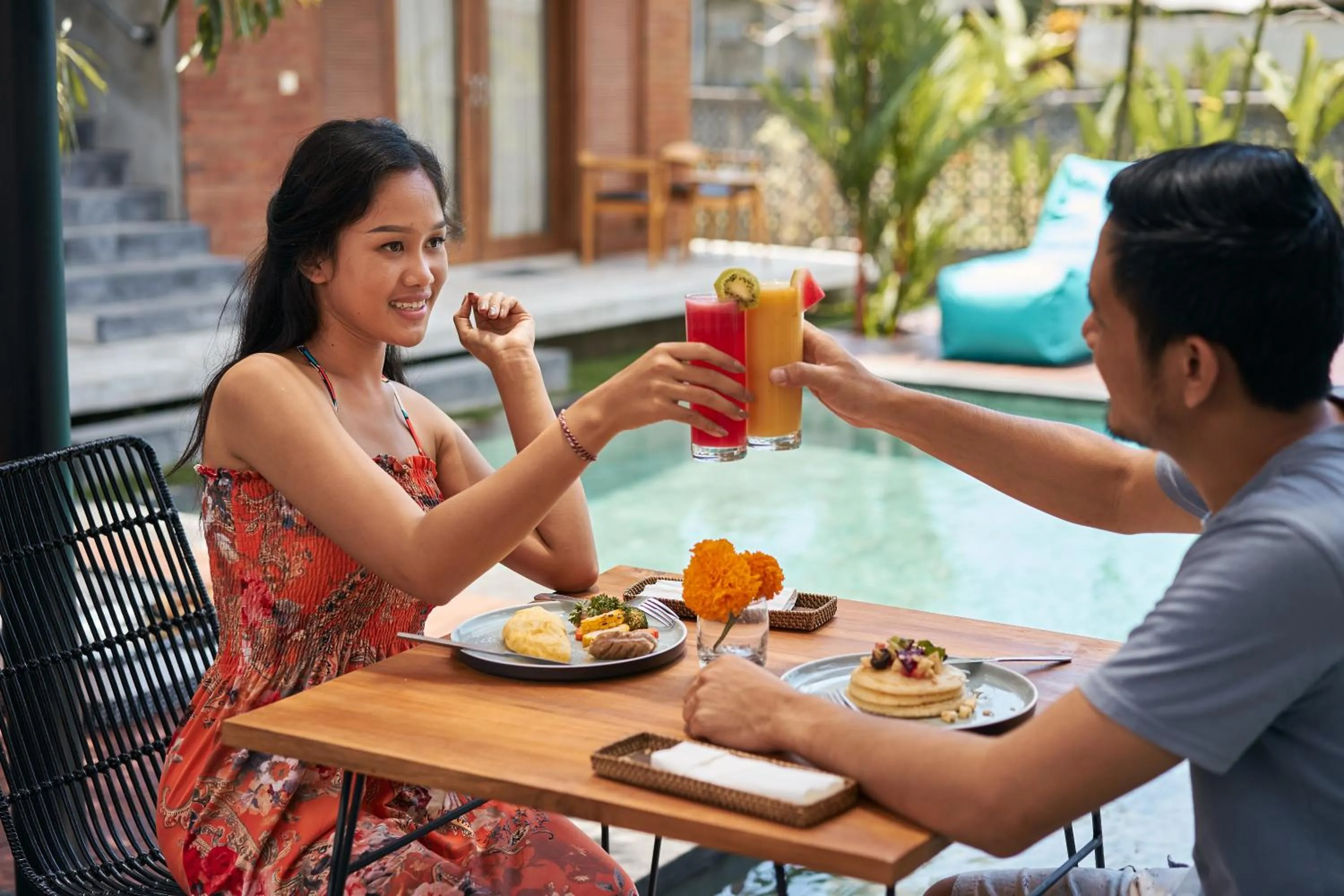 Food and drinks in Kubu Tropis