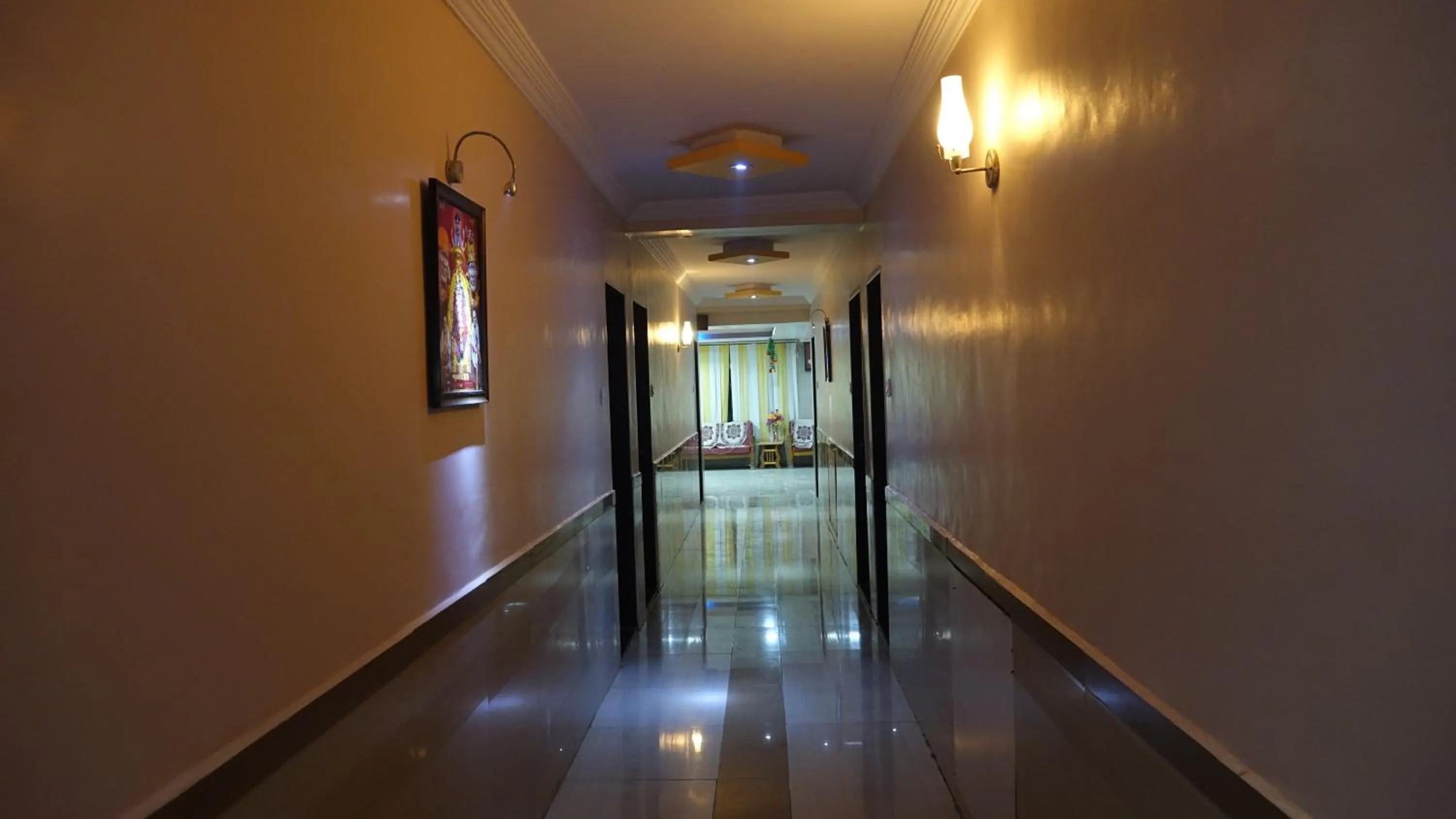 Lobby or reception in Hotel Sai Shraddha