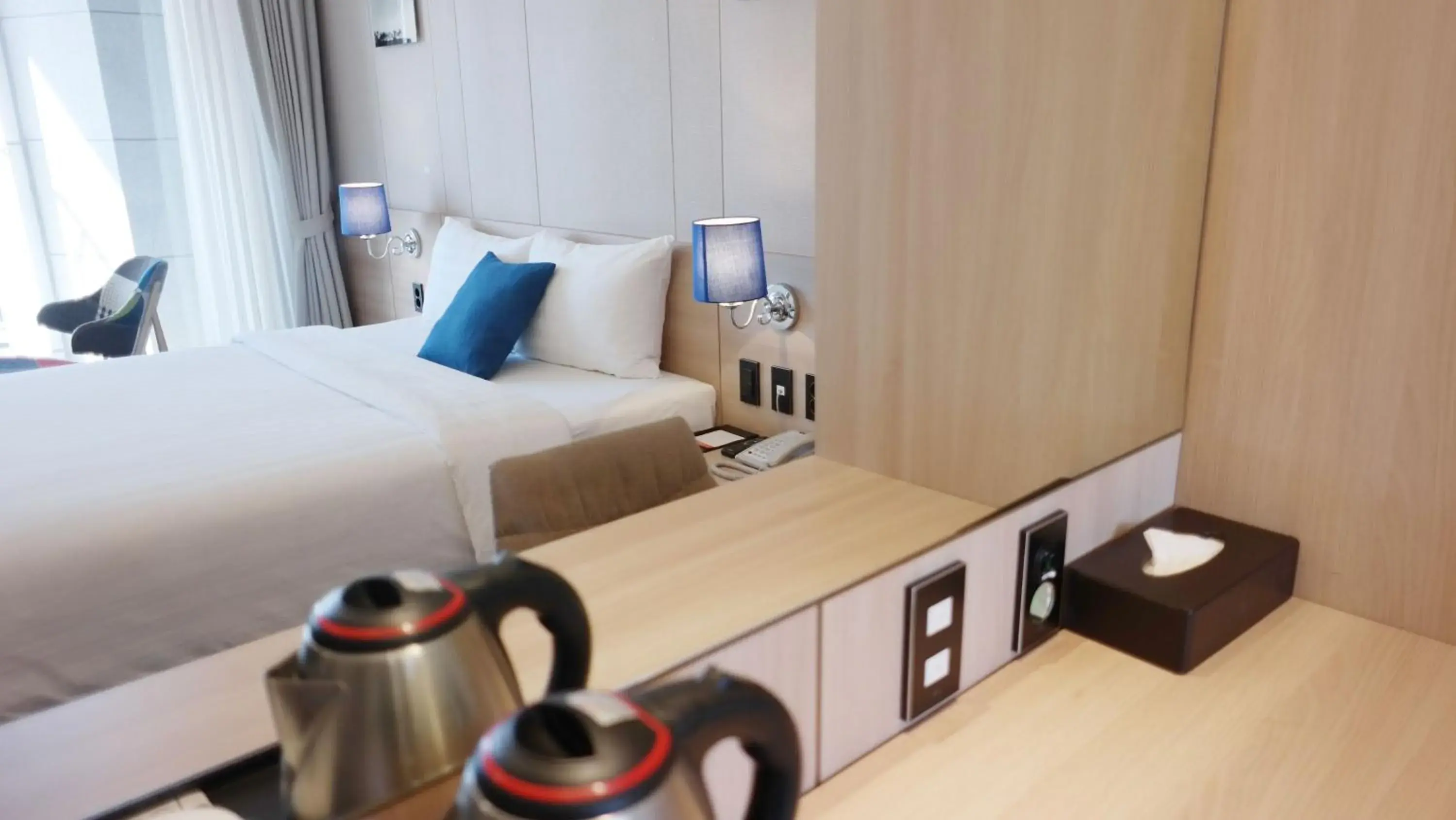 Bed in Hotel bridge Seogwipo Bed in Hotel bridge Seogwipo