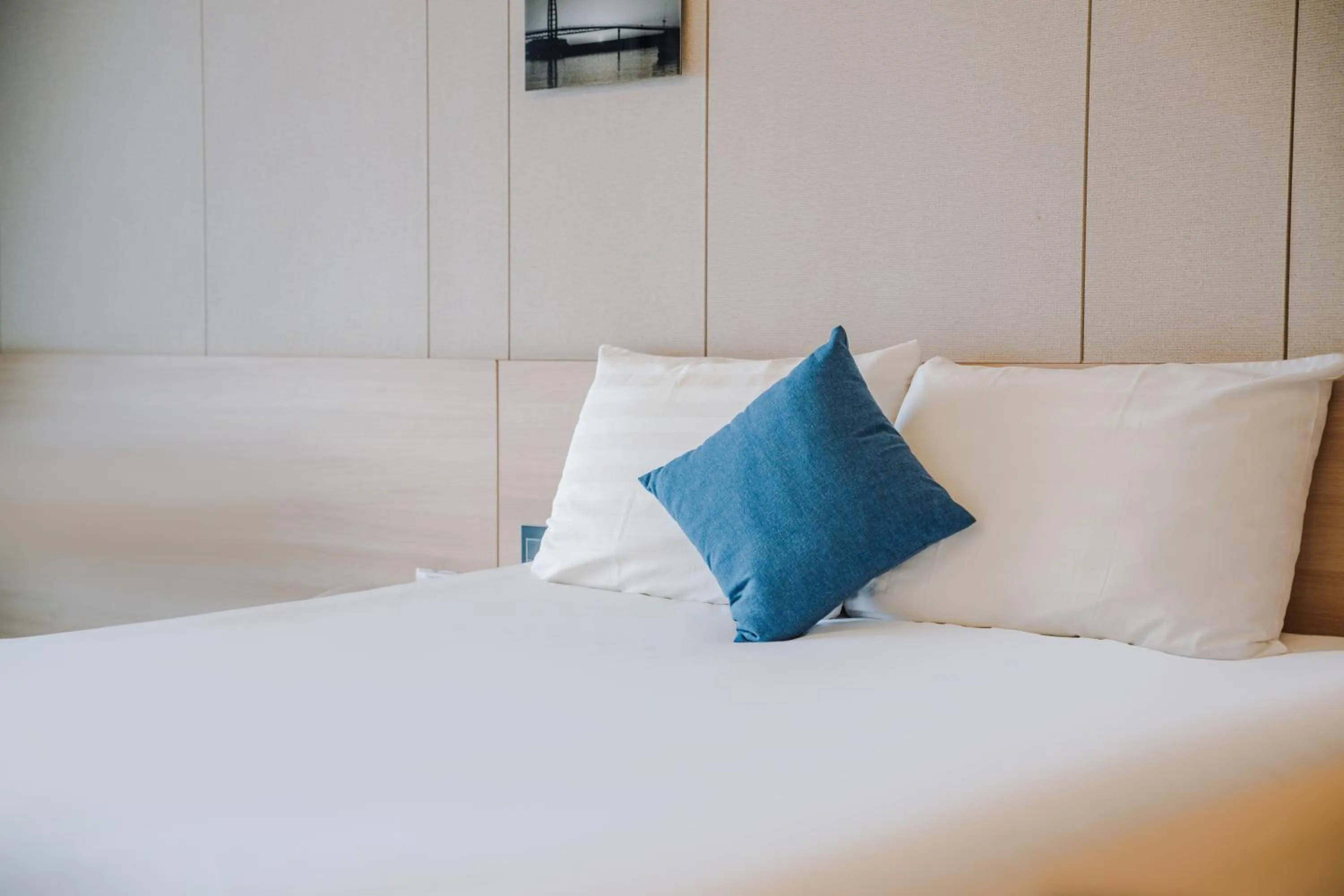 Bed in Hotel bridge Seogwipo