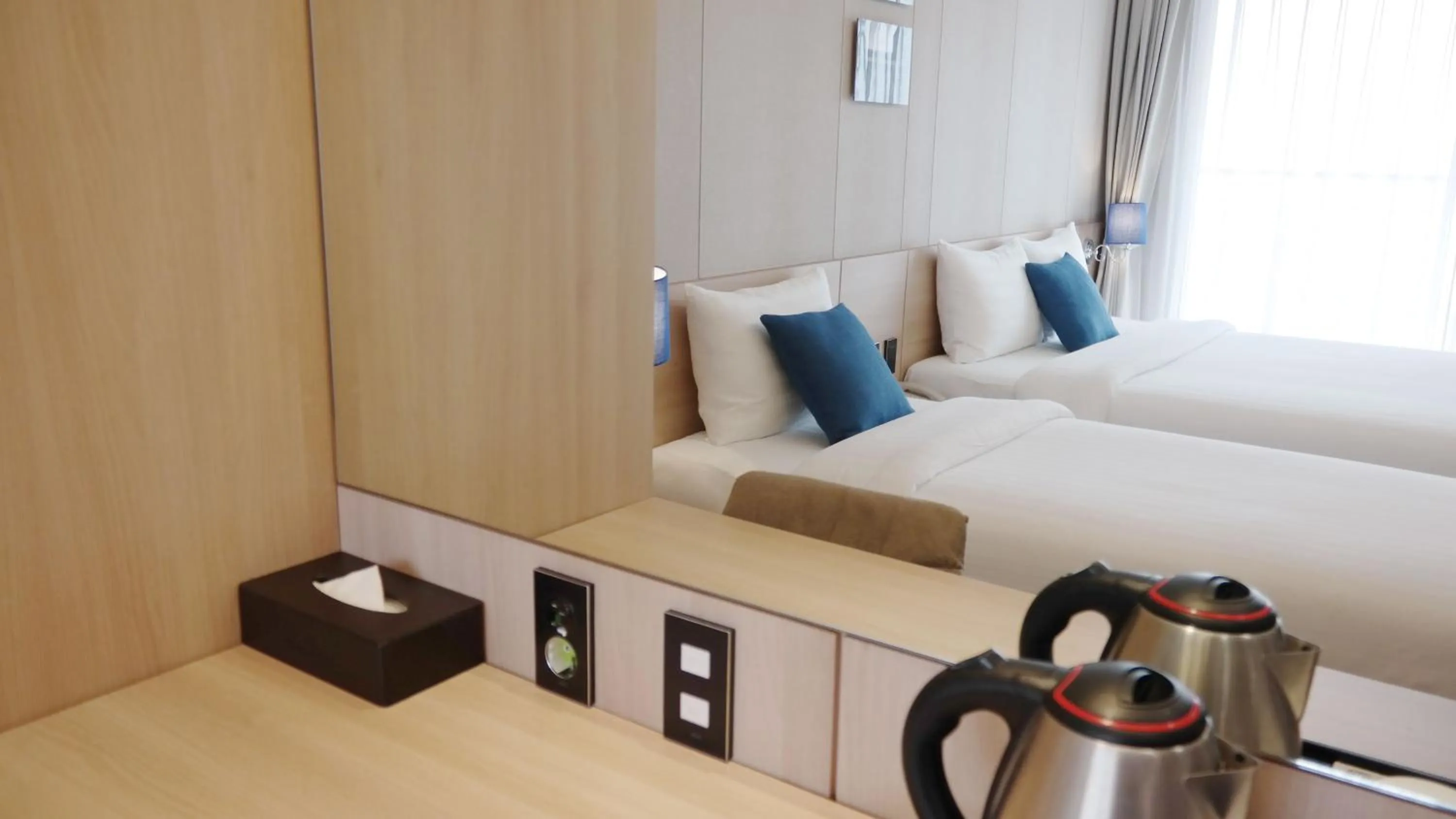 Bed in Hotel bridge Seogwipo