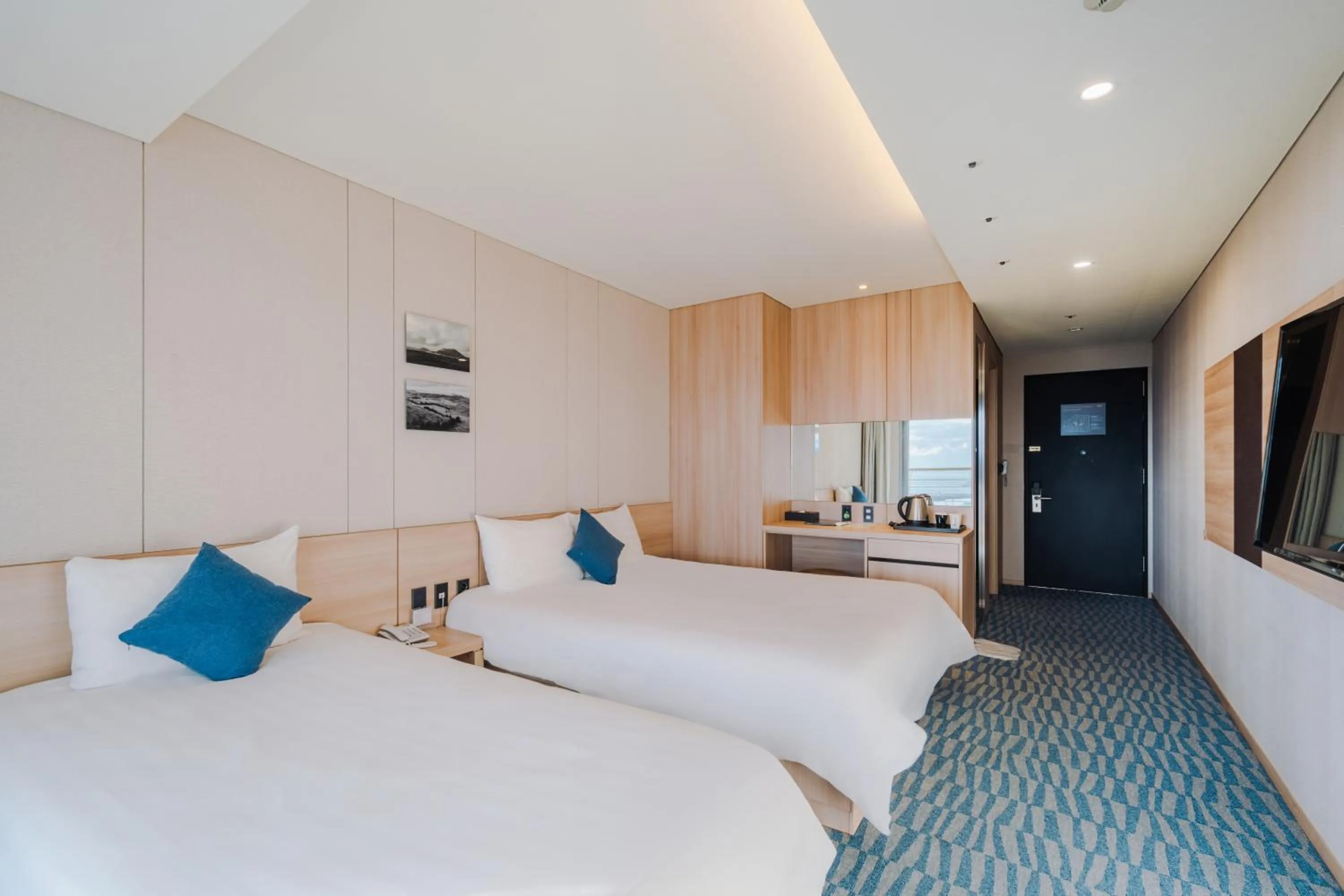 Bed in Hotel bridge Seogwipo