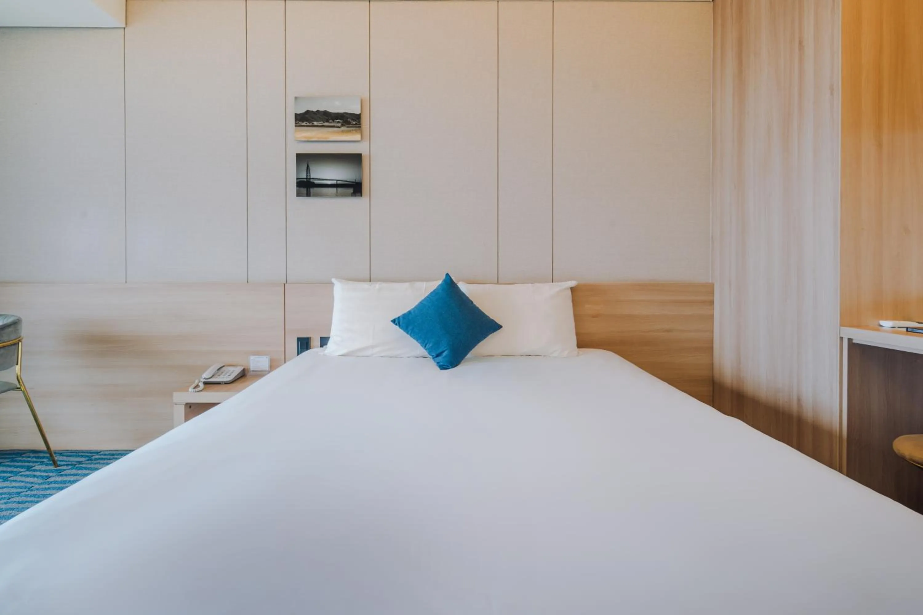 Bed in Hotel bridge Seogwipo