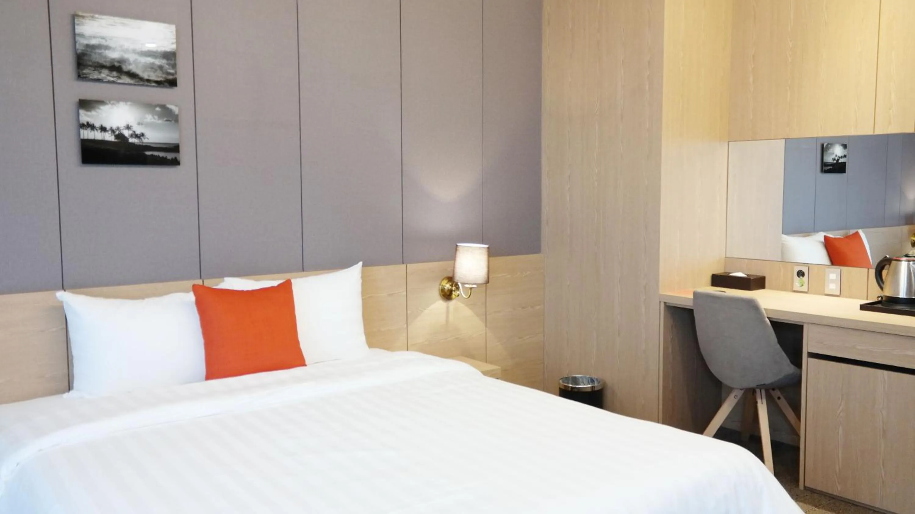 Bed in Hotel bridge Seogwipo