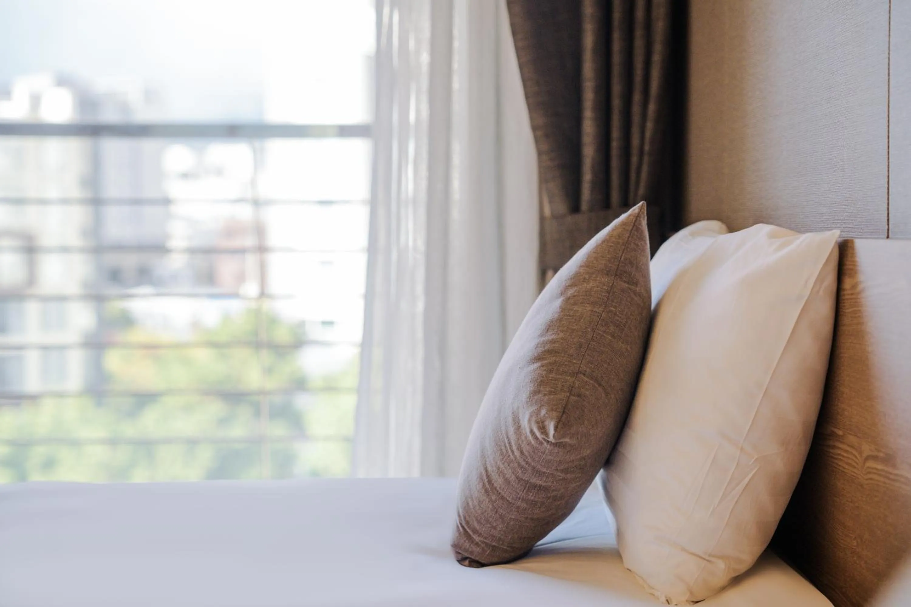 Bed in Hotel bridge Seogwipo