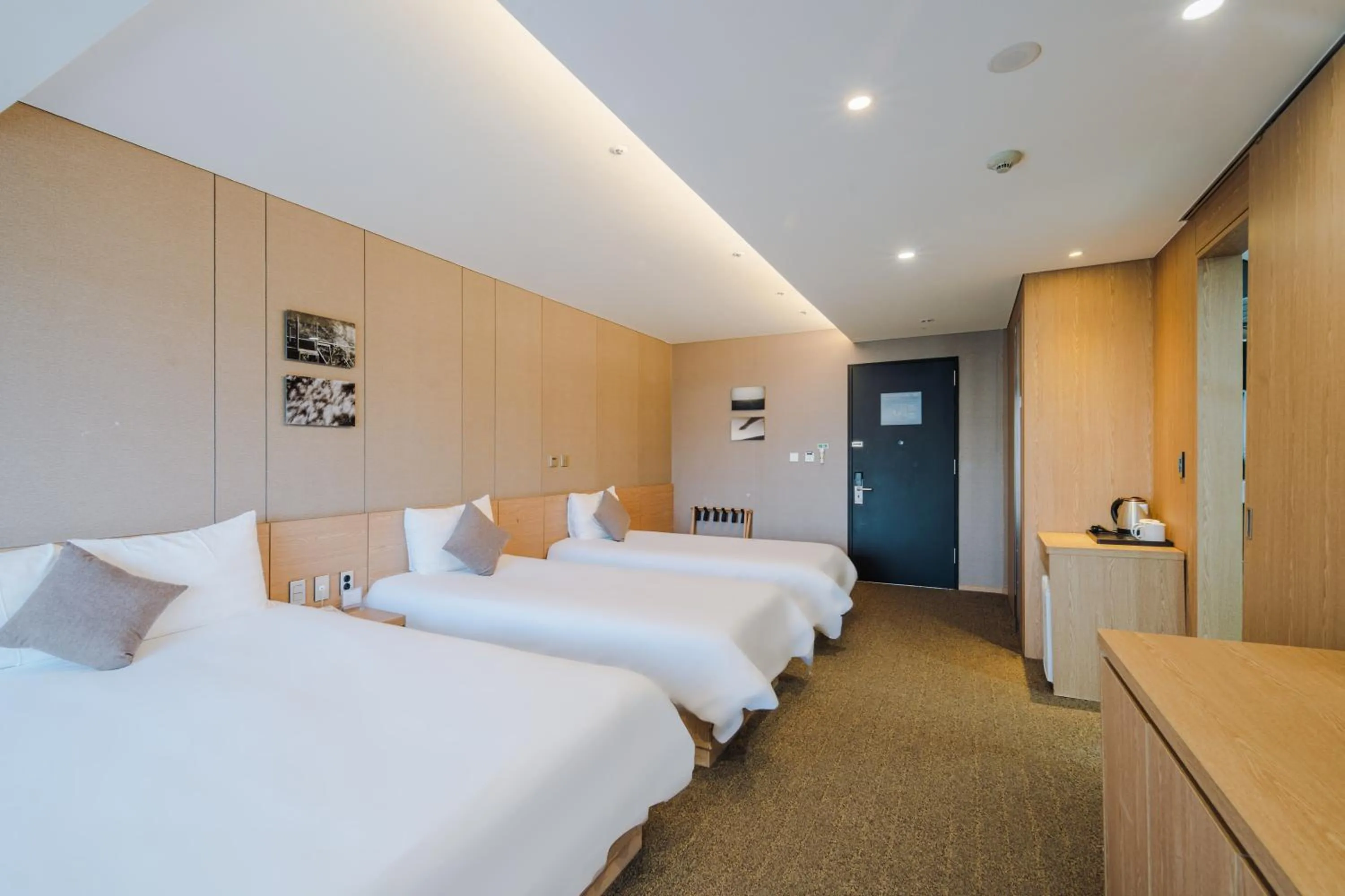 Bed in Hotel bridge Seogwipo