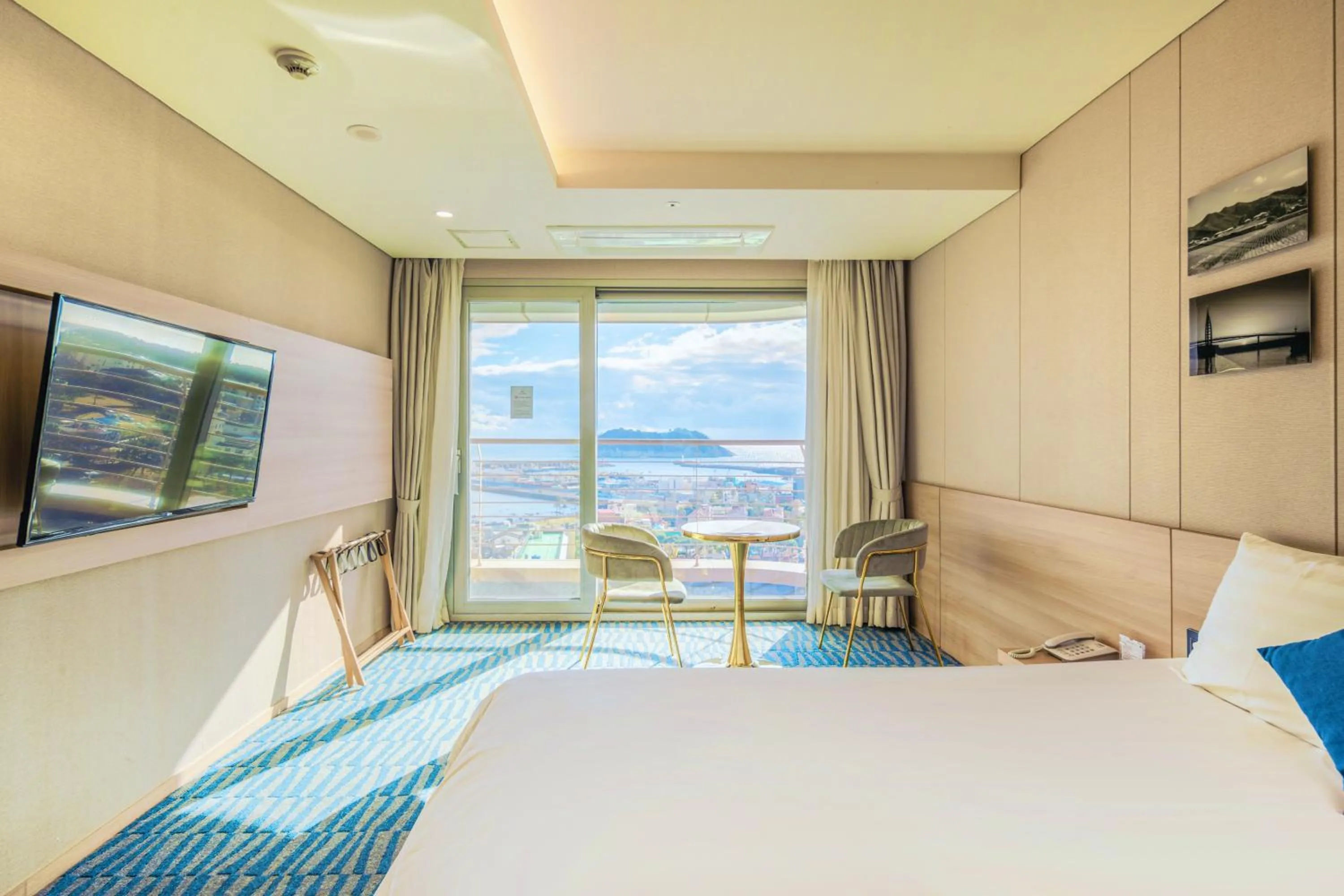 Bed in Hotel bridge Seogwipo