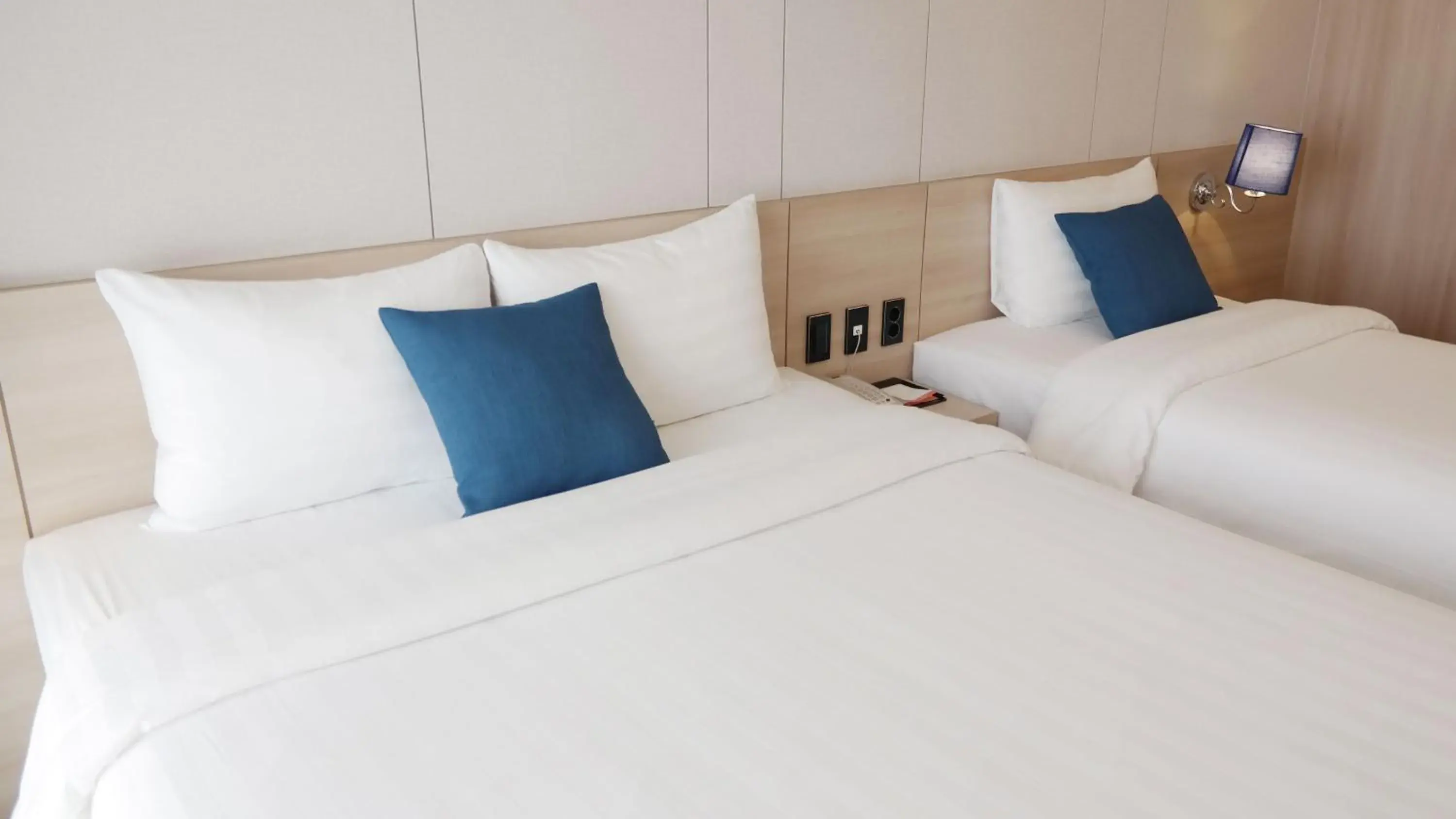 Bed in Hotel bridge Seogwipo Bed in Hotel bridge Seogwipo