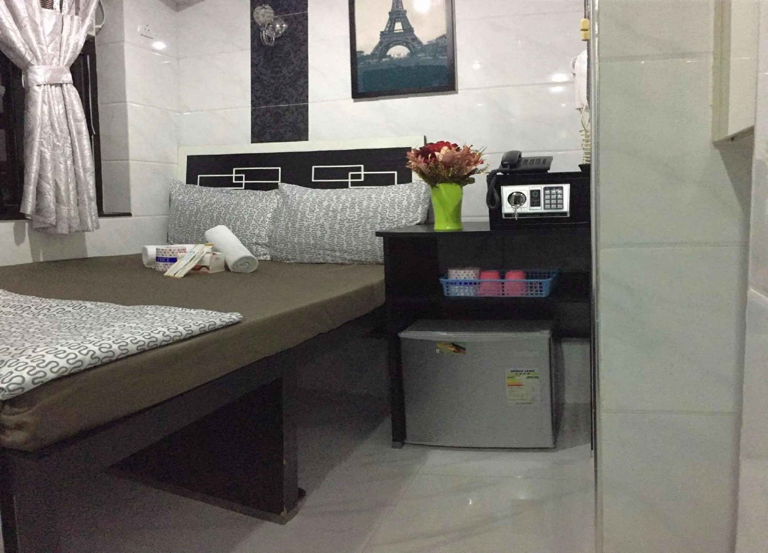 Decorative detail in Skystar Hostel