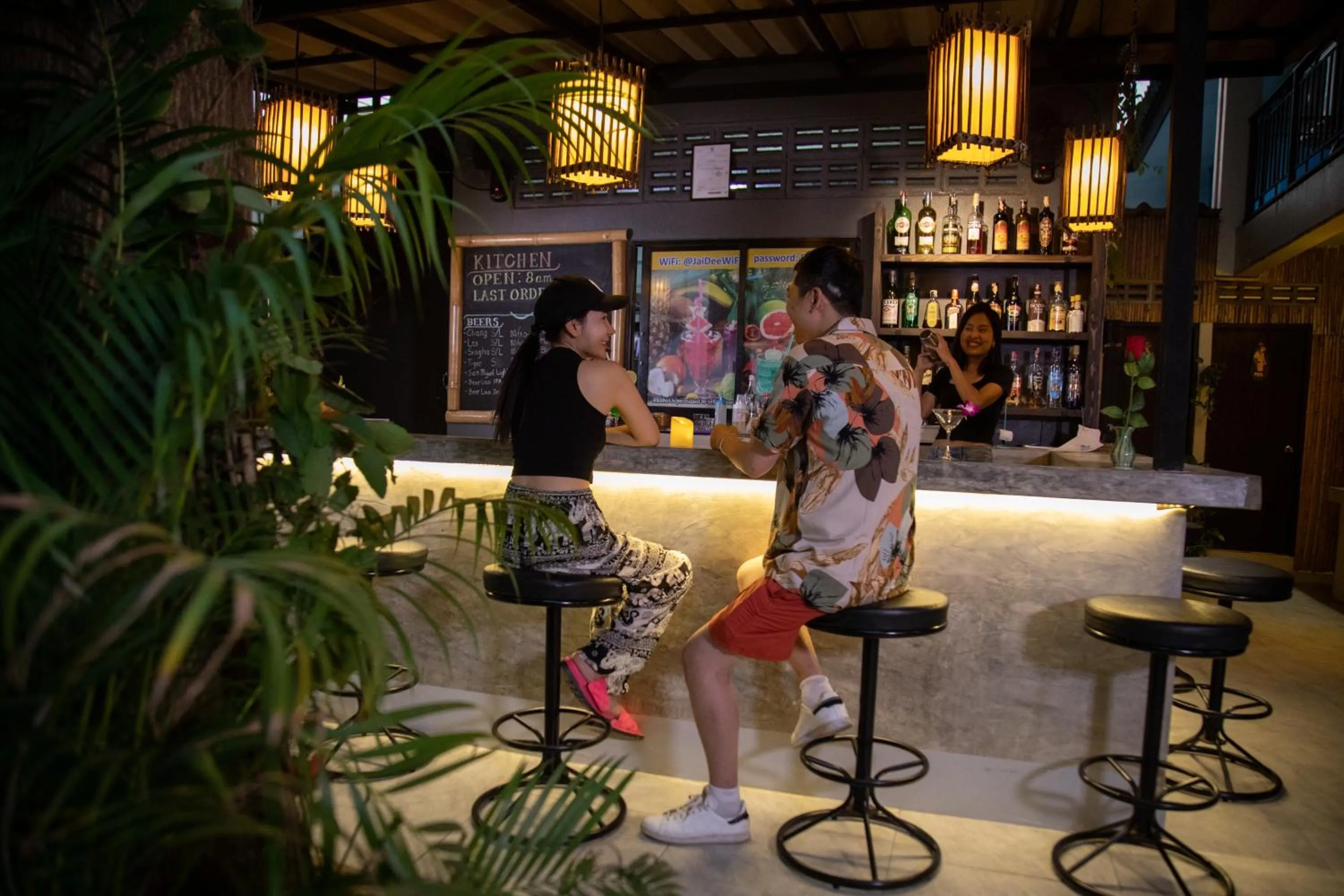 Lounge or bar in Boutique Hotel & Restaurant, Jaidee Bamboo Huts