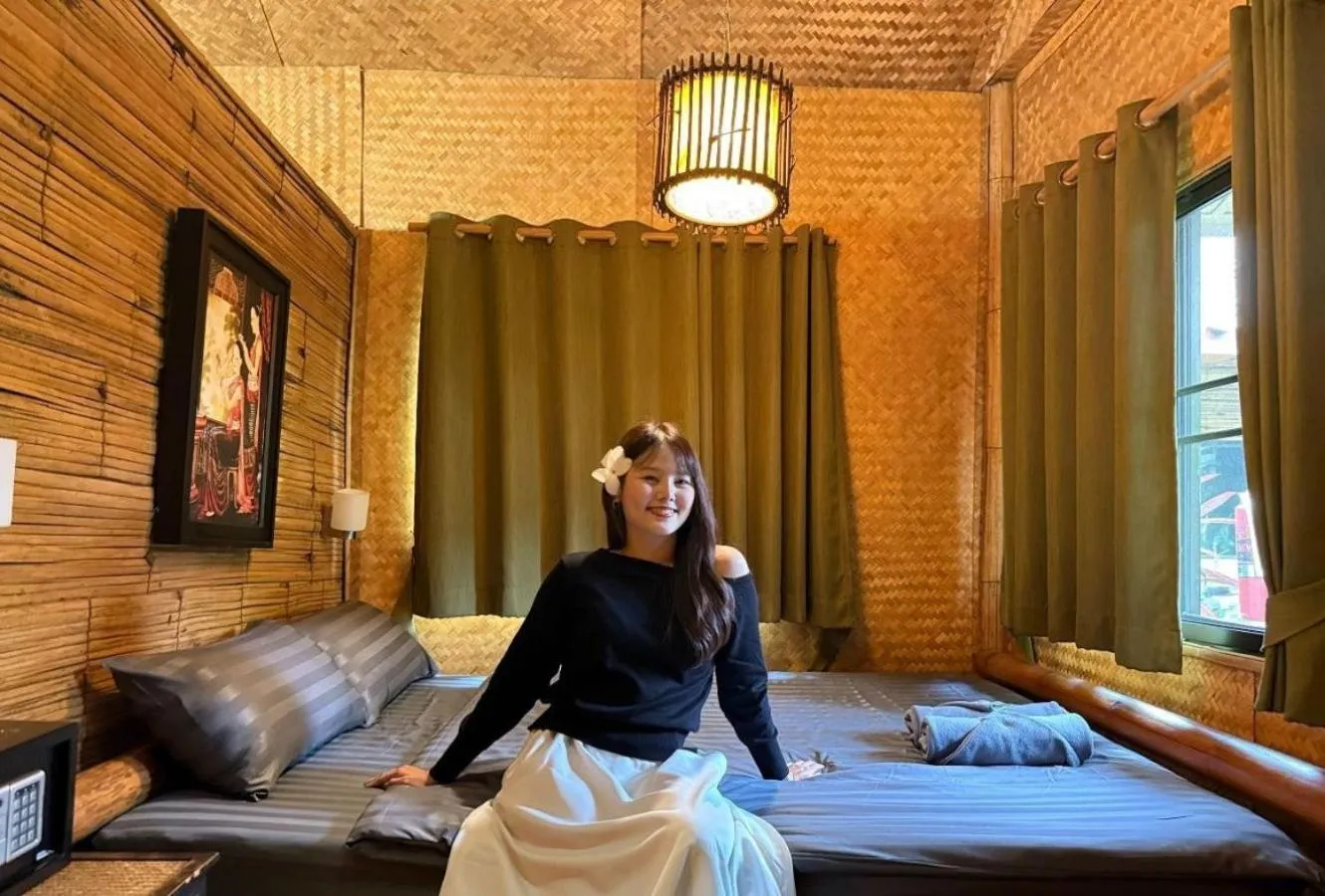 Property building, Bed in Boutique Hotel & Restaurant, Jaidee Bamboo Huts