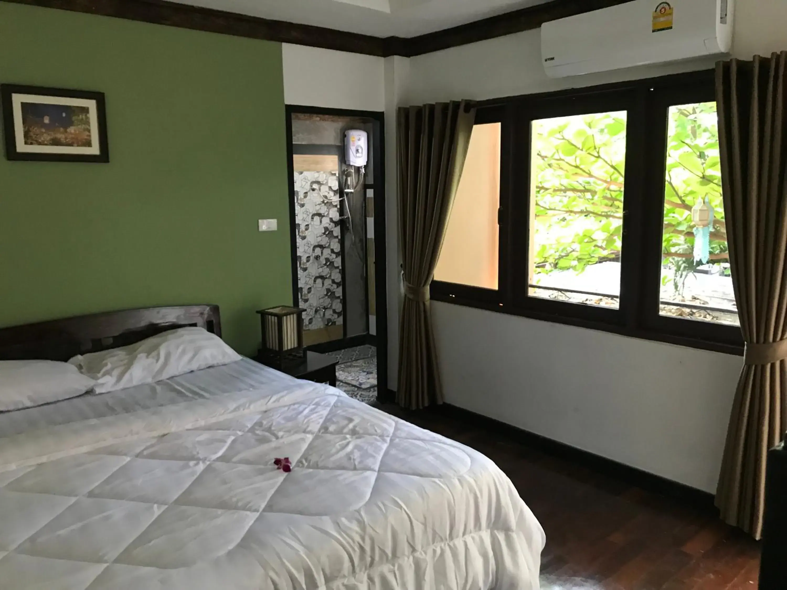 Double Room with Balcony in Boutique Hotel & Restaurant, Jaidee Bamboo Huts Double Room with Balcony in Boutique Hotel & Restaurant, Jaidee Bamboo Huts