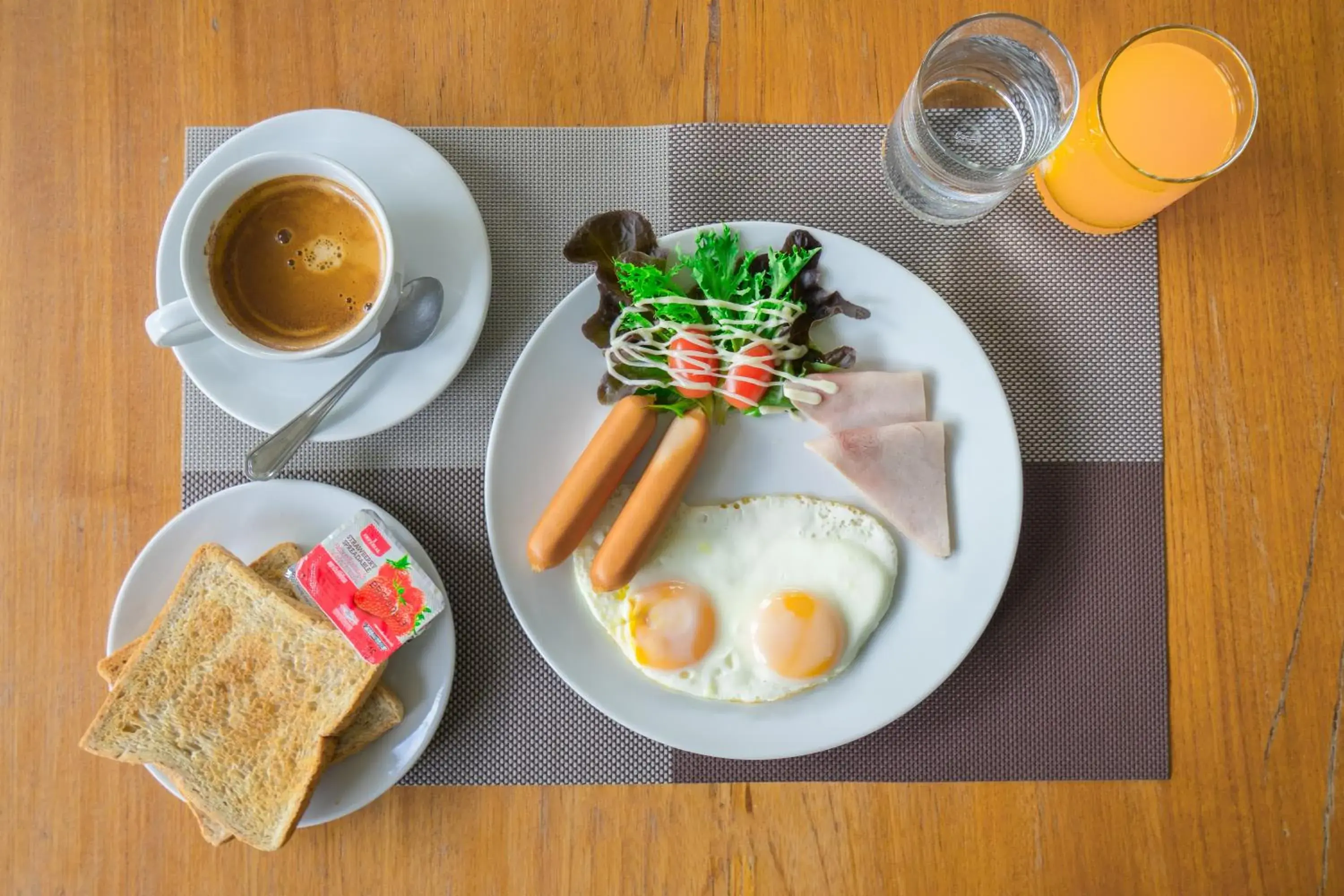 Food and drinks, Breakfast in The Sala Pattaya - SHA Certified