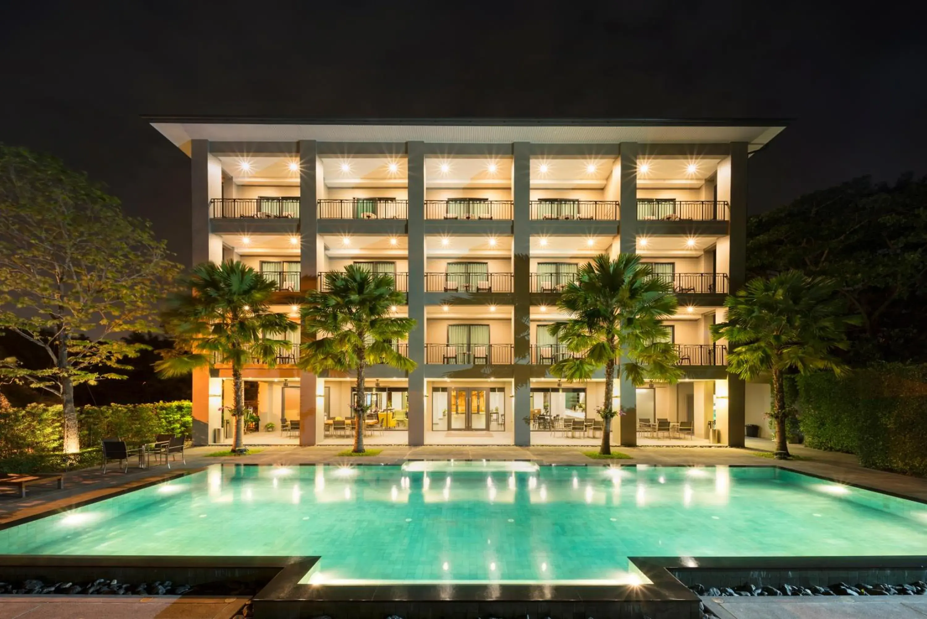 Property building, Swimming Pool in The Sala Pattaya - SHA Certified