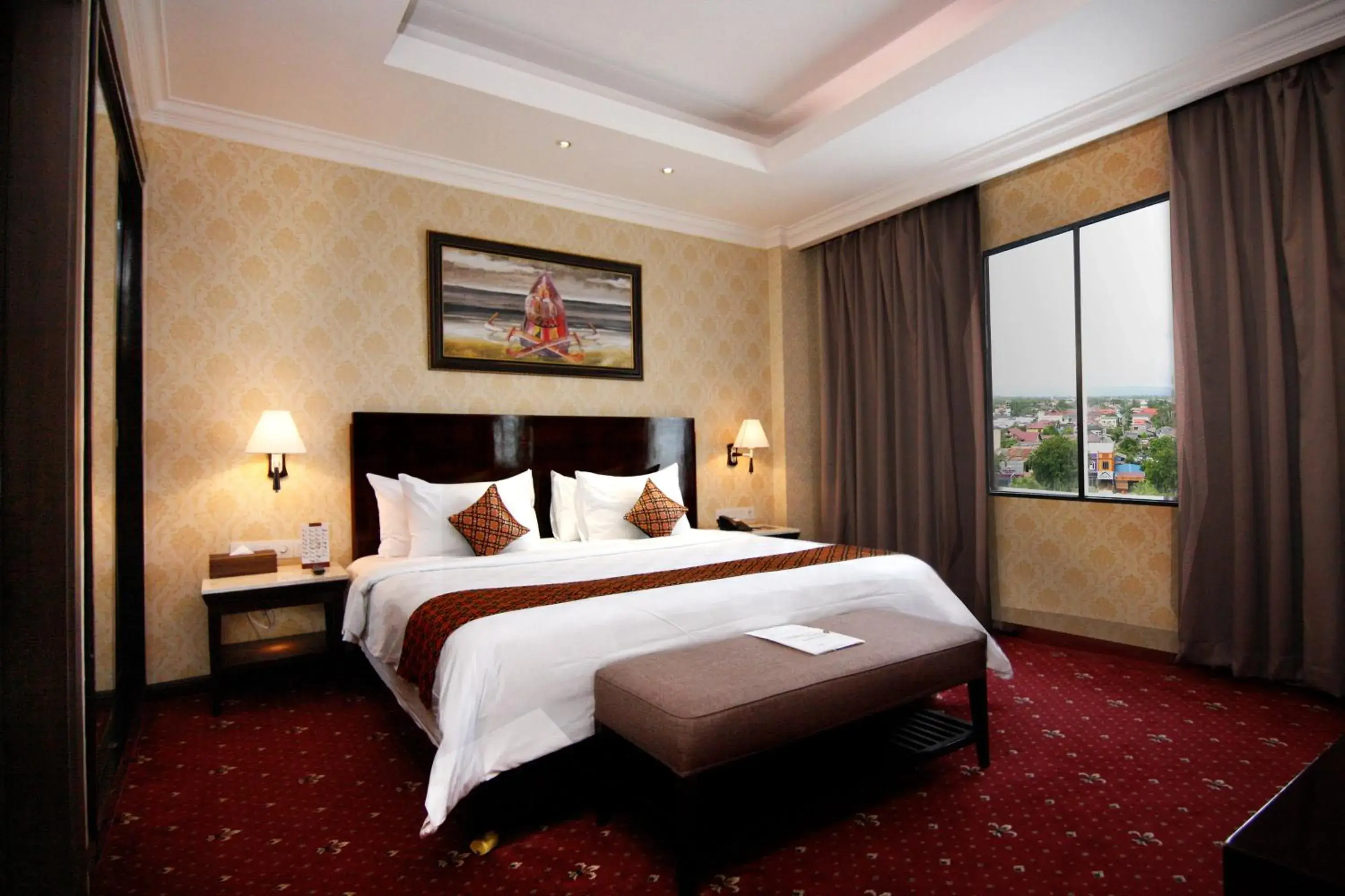 Bed in Hermes Palace Hotel Banda Aceh Bed in Hermes Palace Hotel Banda Aceh