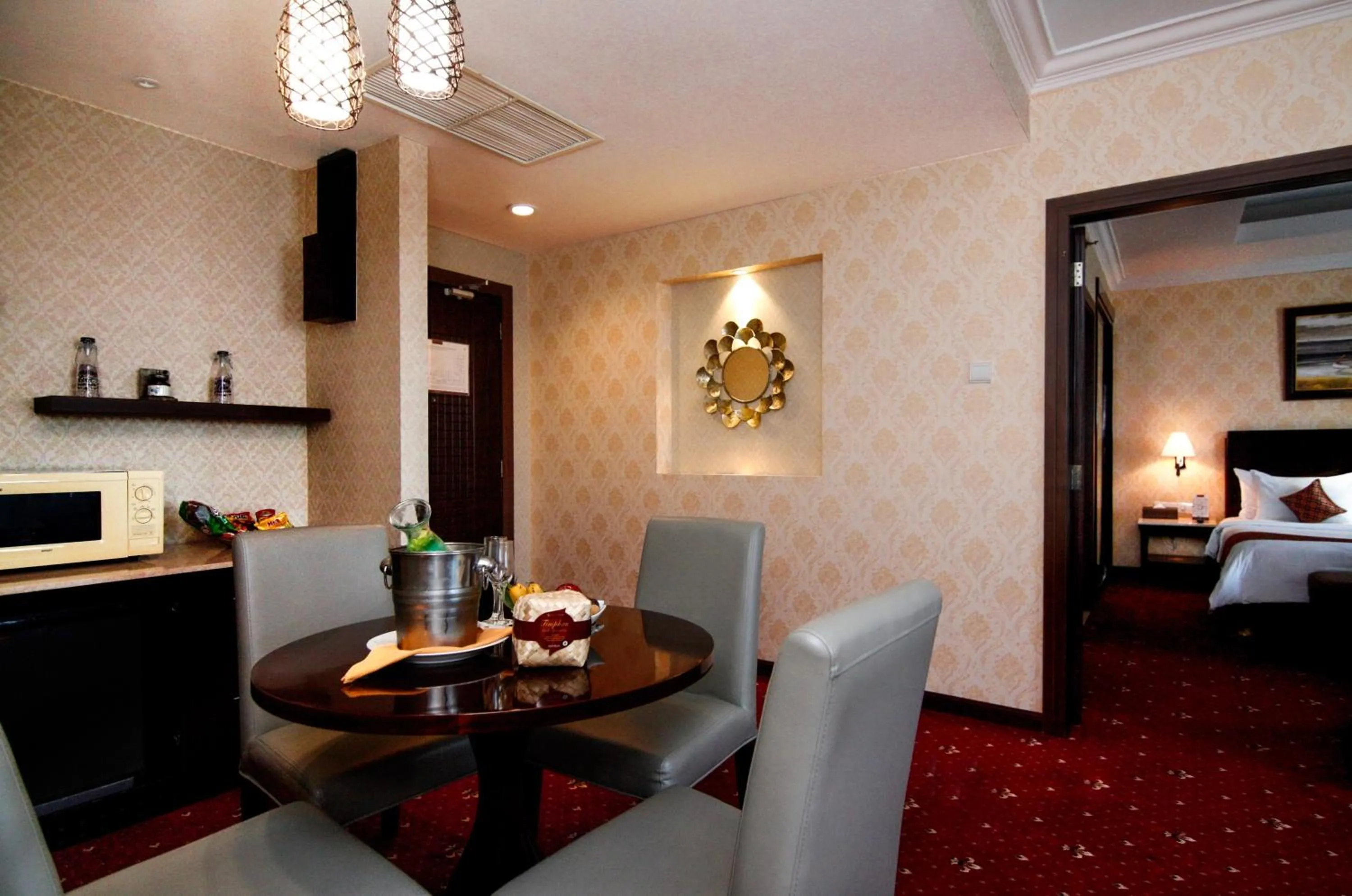 Bed in Hermes Palace Hotel Banda Aceh