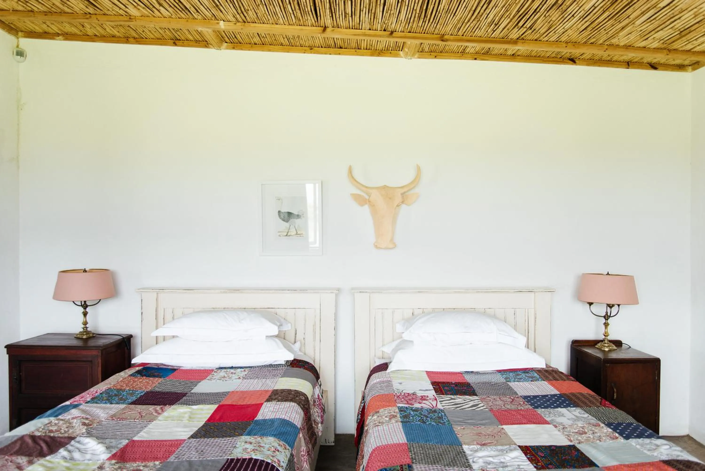 Decorative detail, Bed in The Cowshed