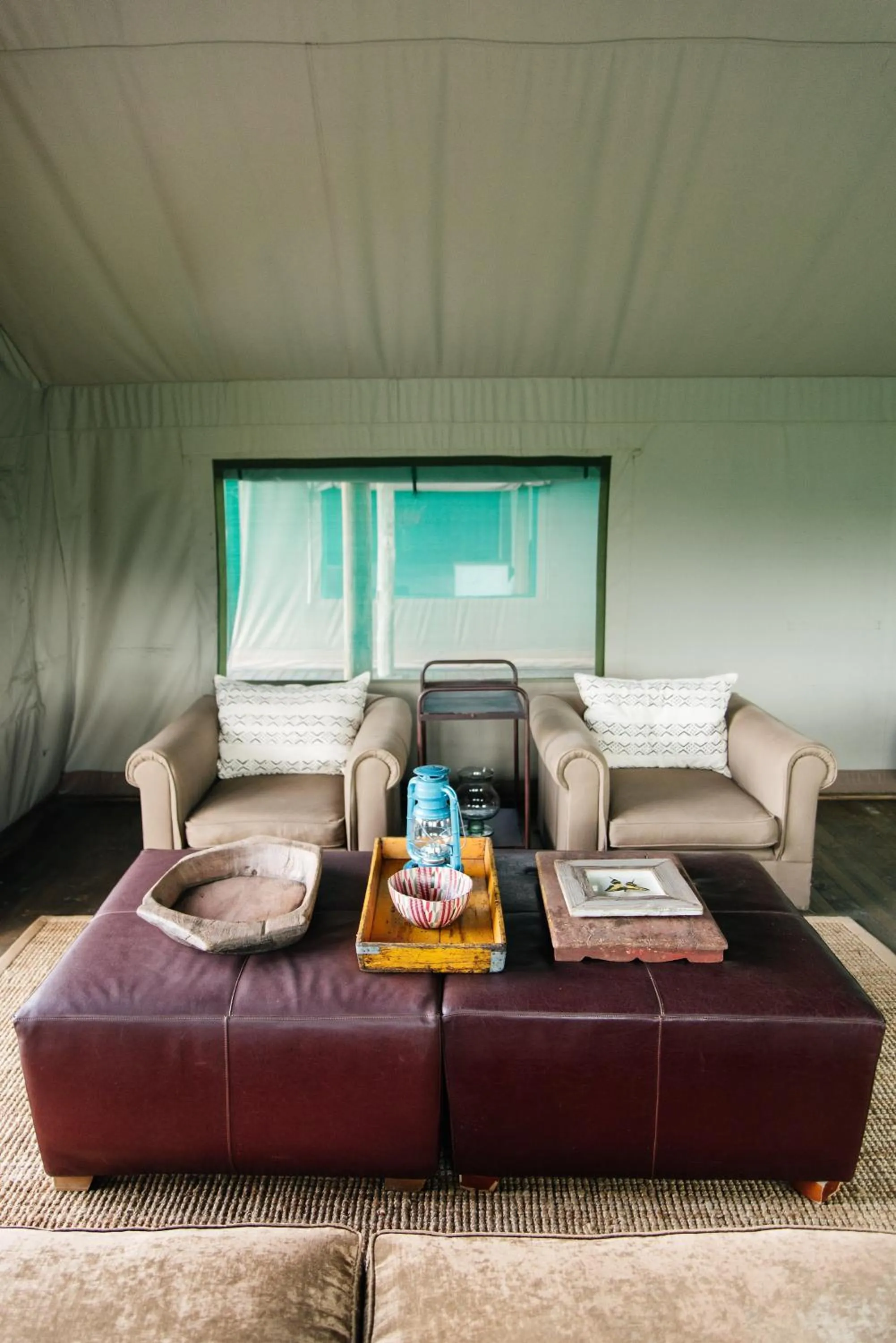 Living room in The Cowshed