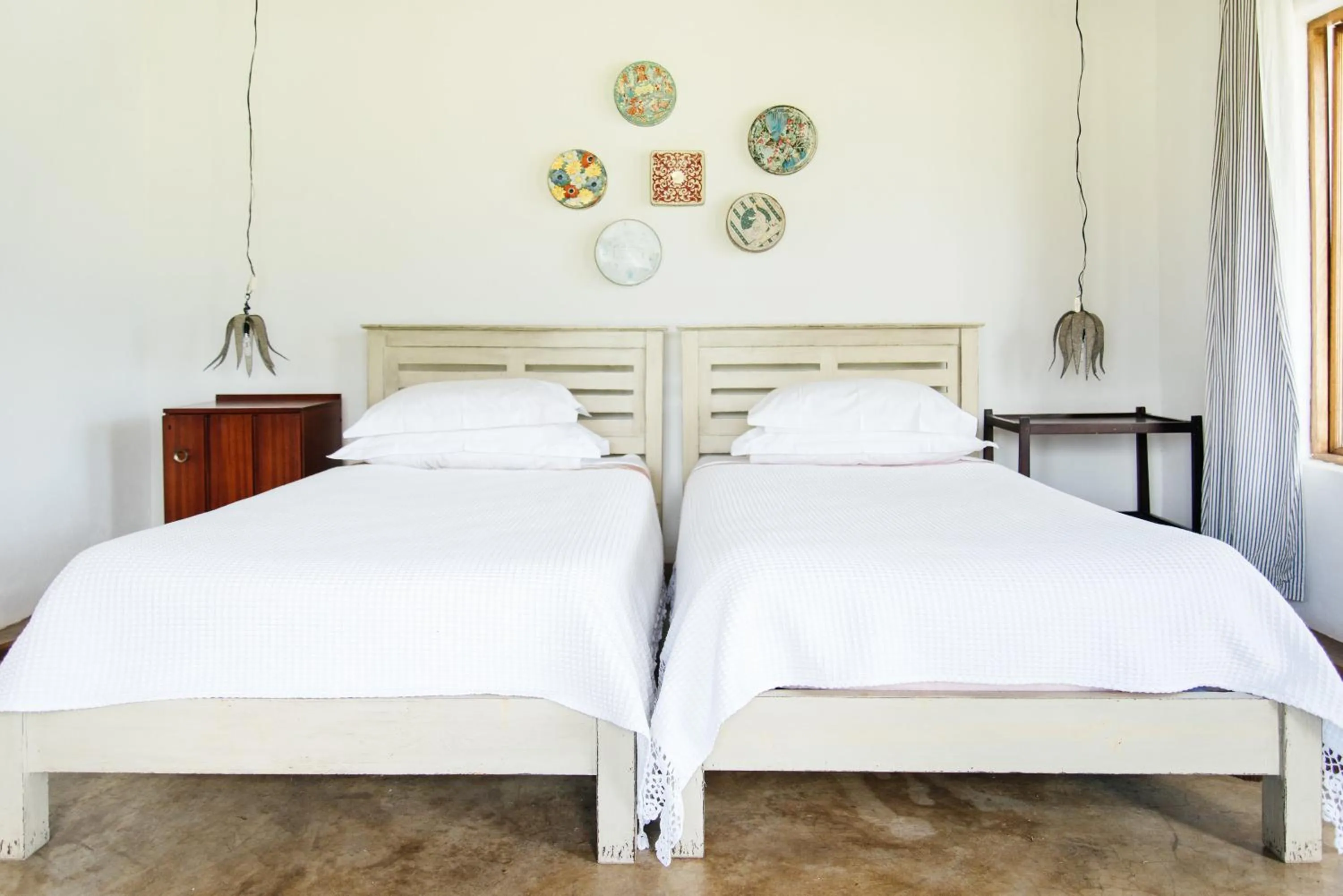 Decorative detail, Bed in The Cowshed