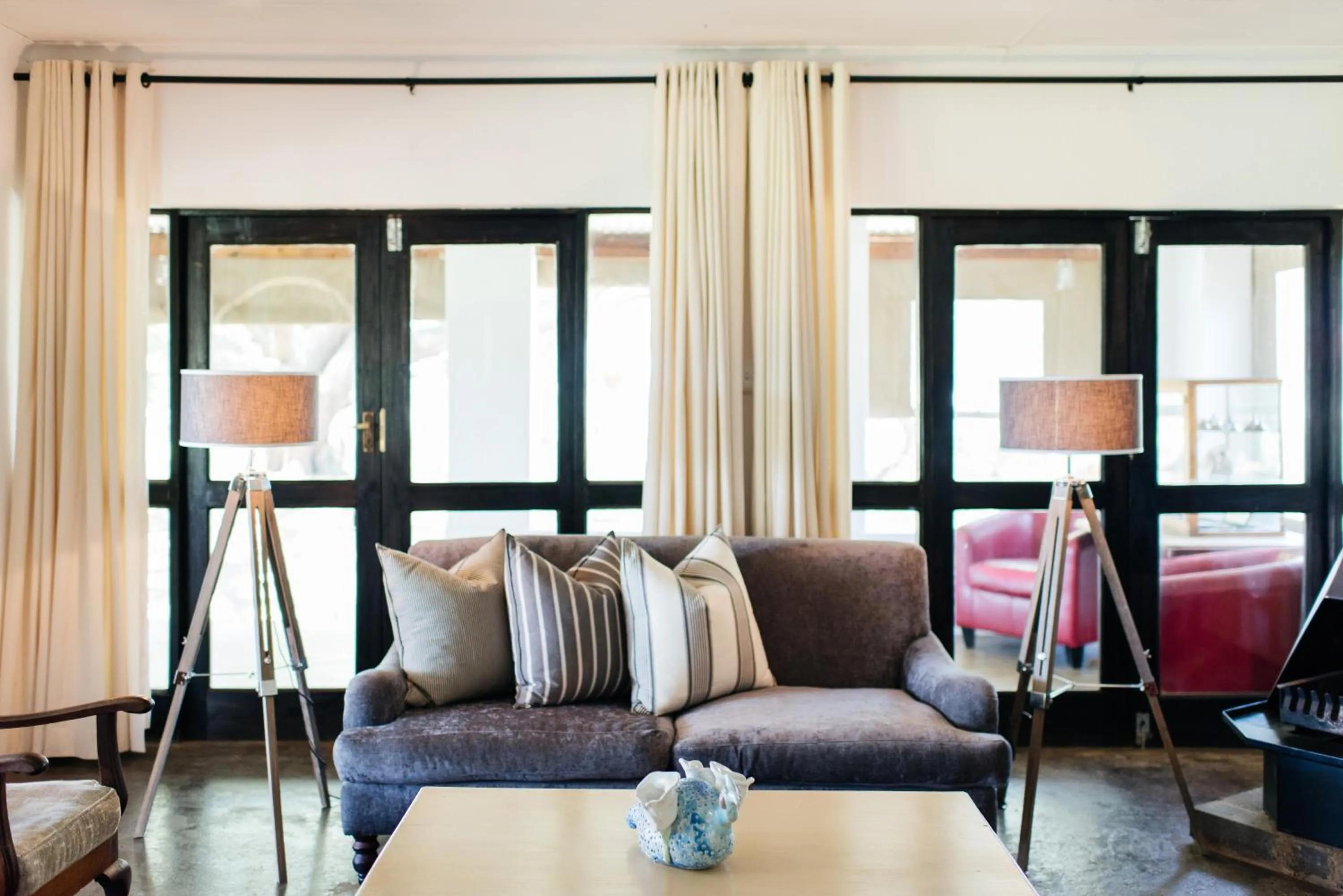 Living room in The Cowshed