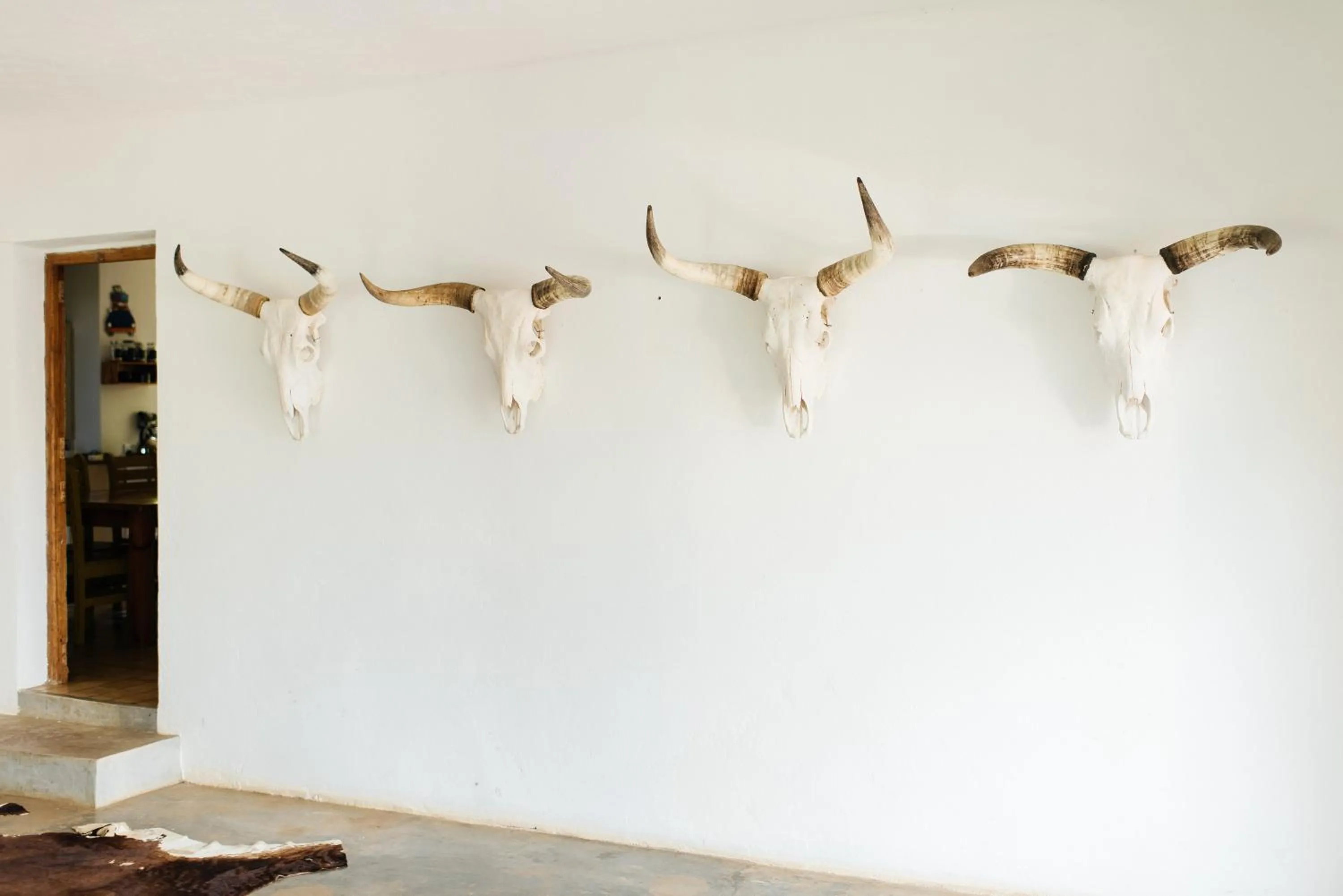 Decorative detail in The Cowshed