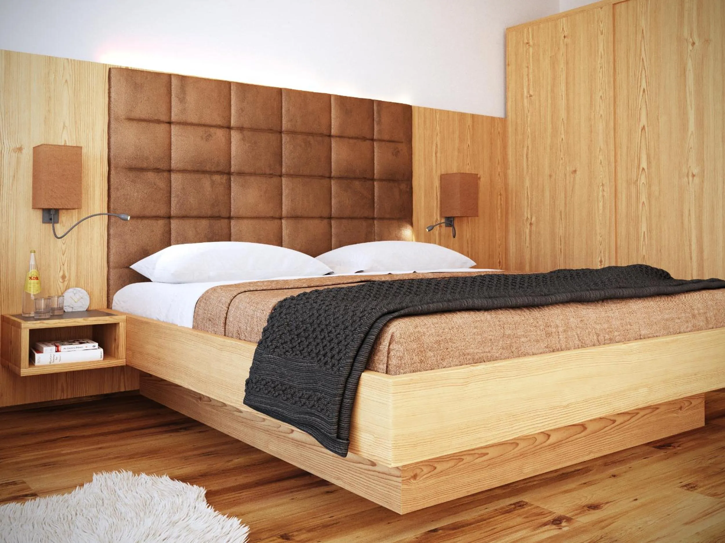 Bed in Hotel Gsoihof