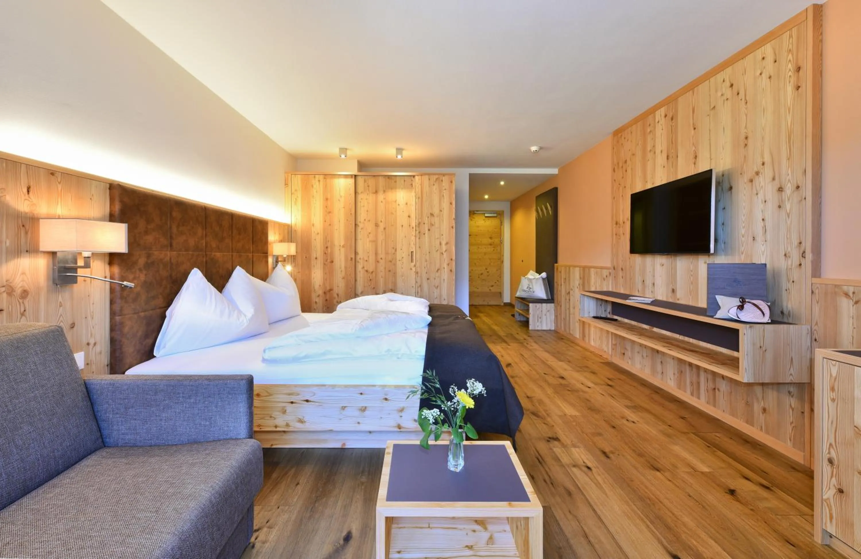 Bed in Hotel Gsoihof