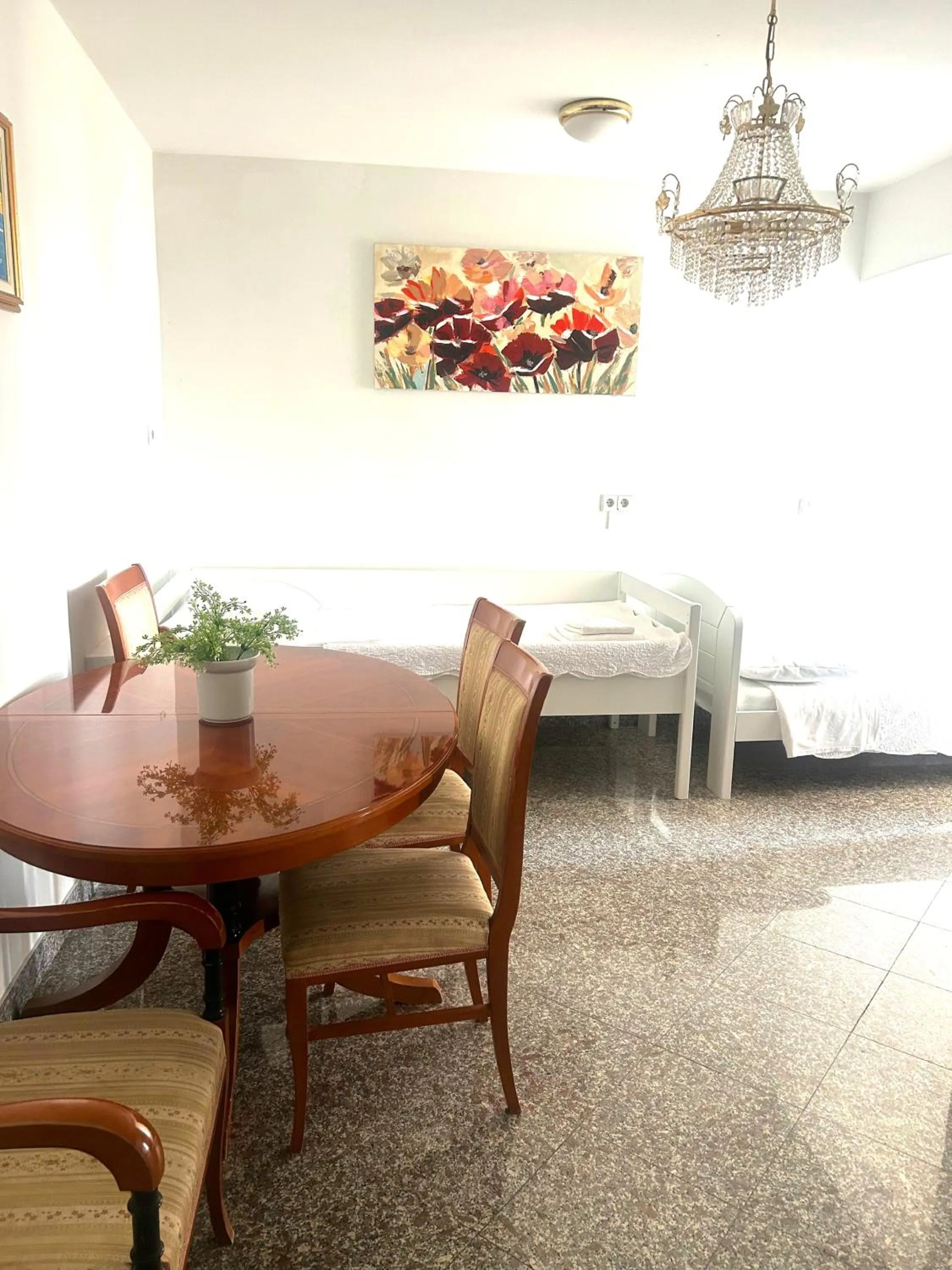 Seating area in Villa Nico