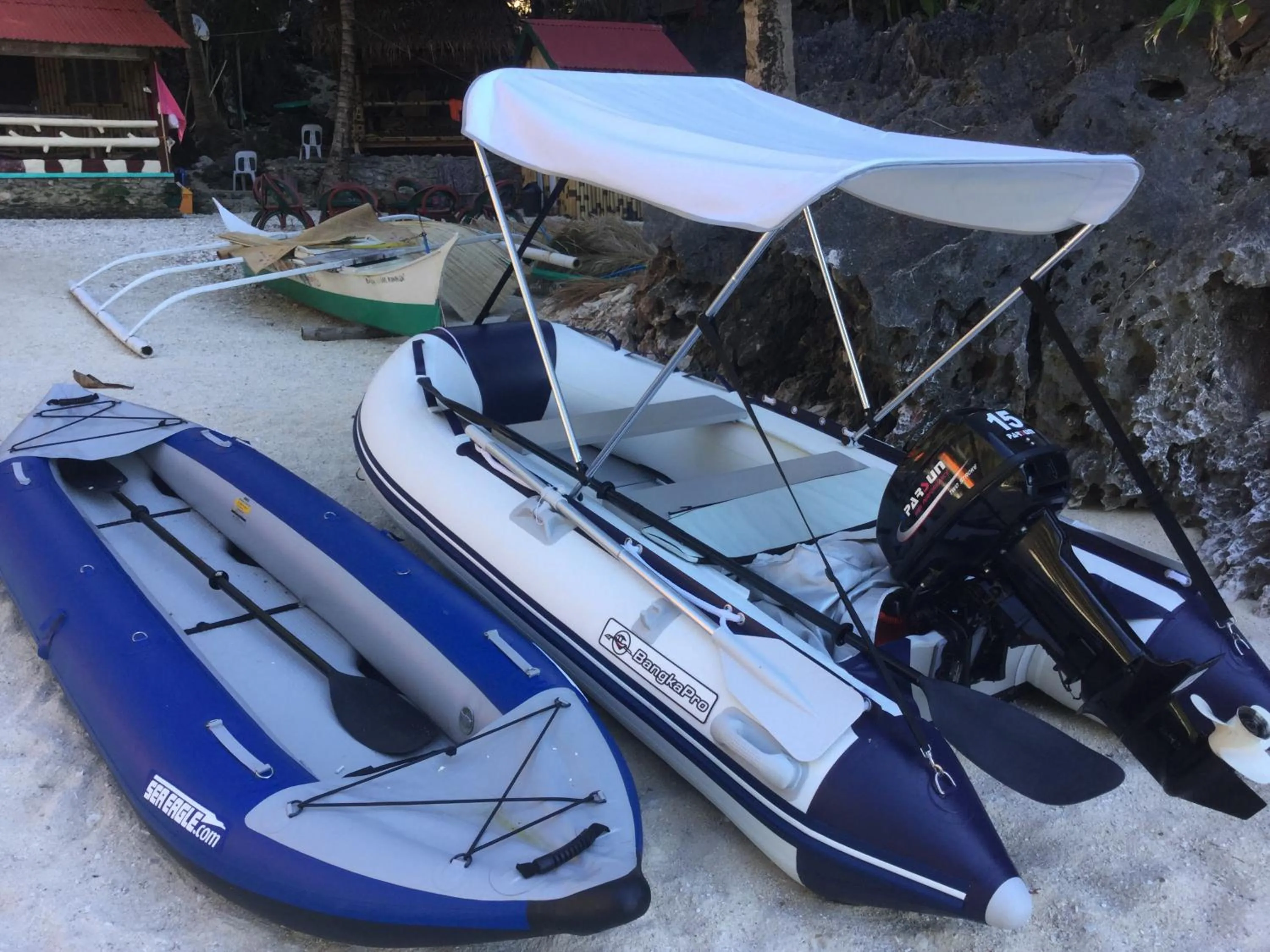 Canoeing in Turtle Cove Exclusive Island Resort
