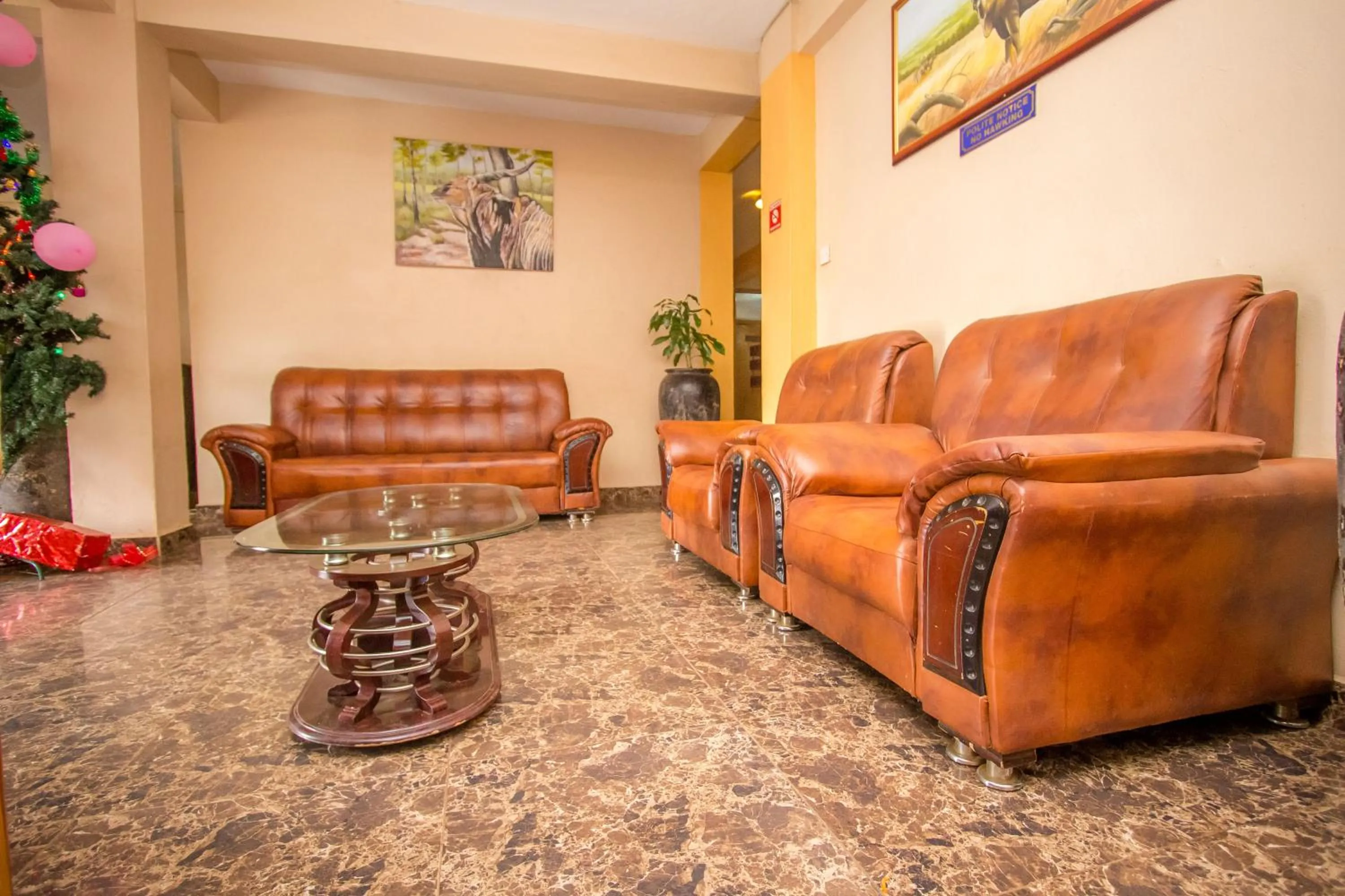 Lobby or reception in Eland Safari Hotel Nyeri