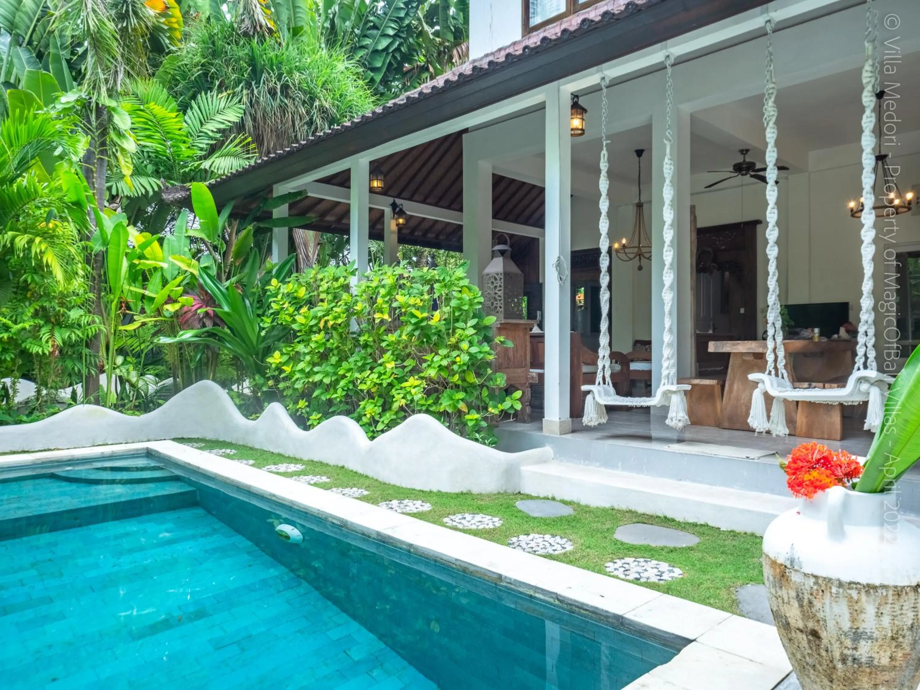 Garden in Medori Villa Seminyak