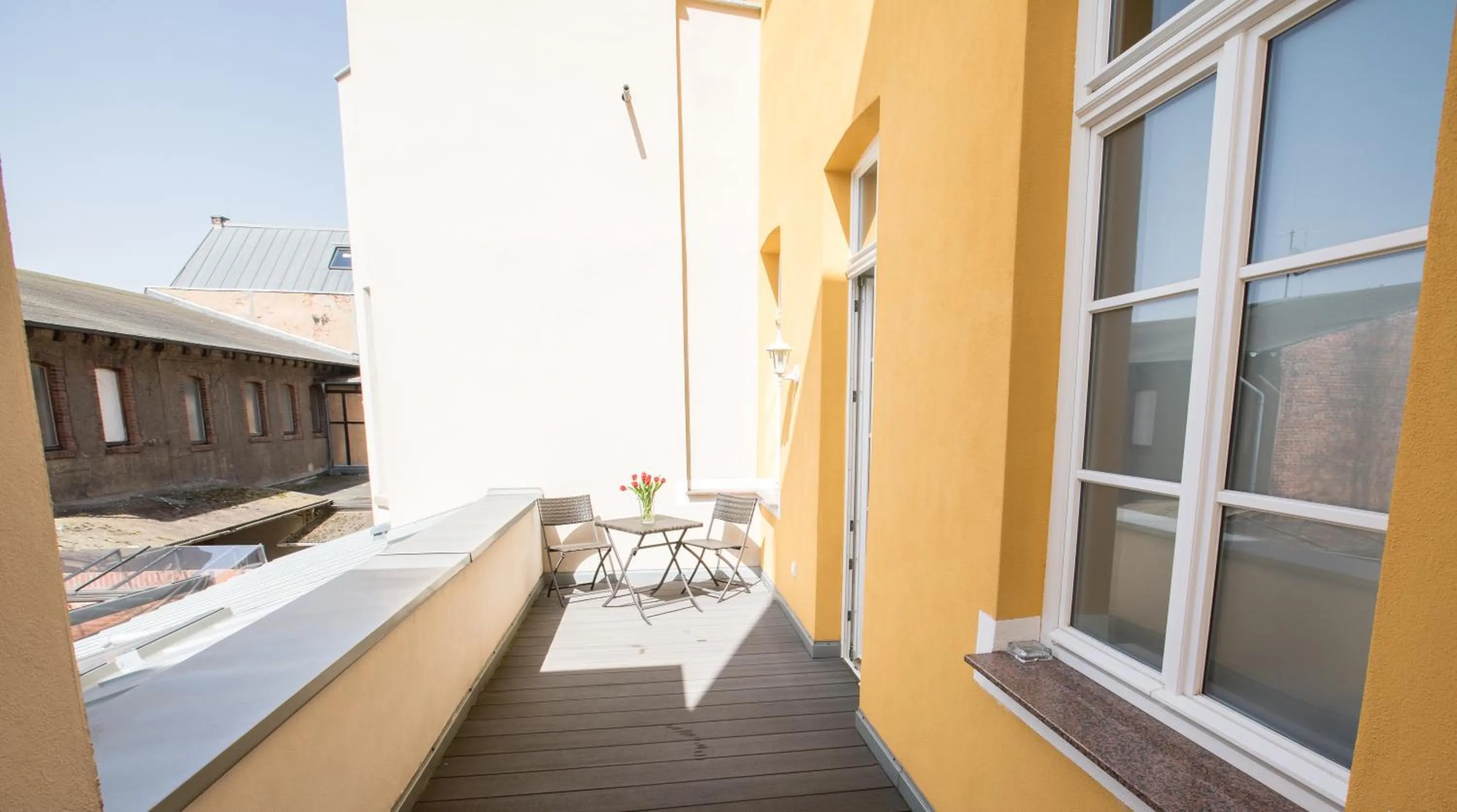 Balcony/Terrace in Hotel Amts-Apotheke