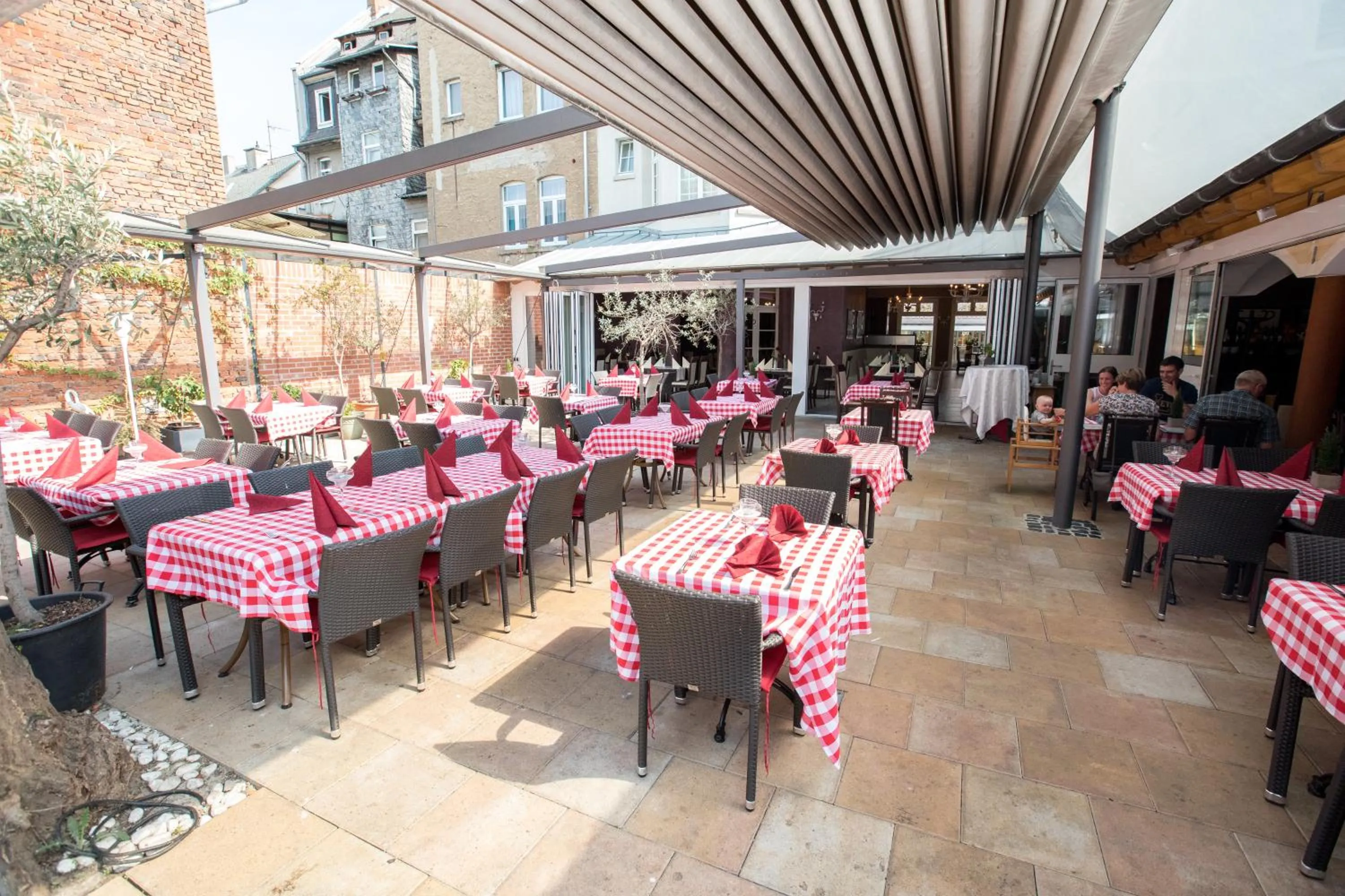 Balcony/Terrace in Hotel Amts-Apotheke