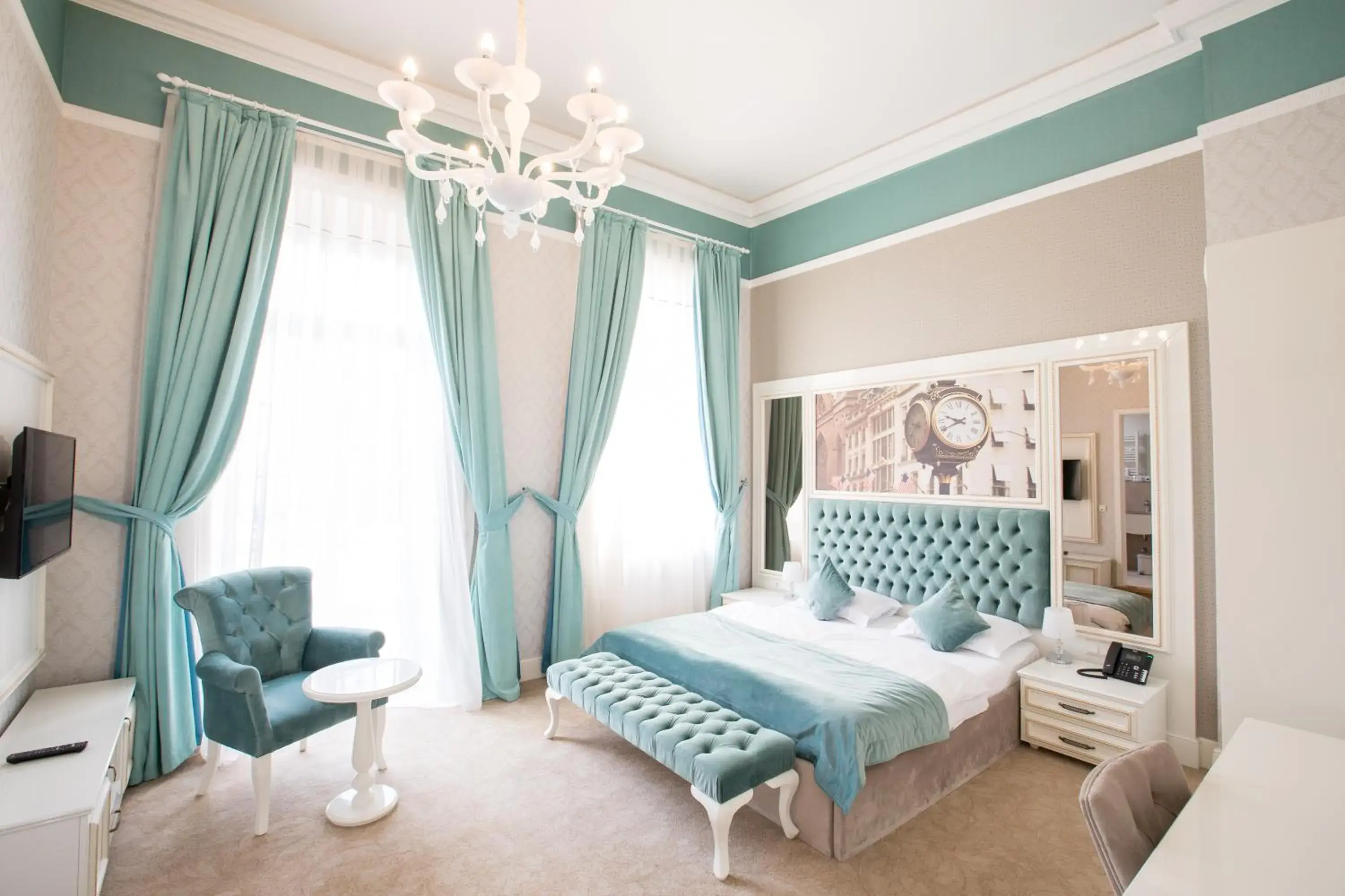 Deluxe Double Room with Balcony - single occupancy in Hotel Amts-Apotheke Deluxe Double Room with Balcony - single occupancy in Hotel Amts-Apotheke